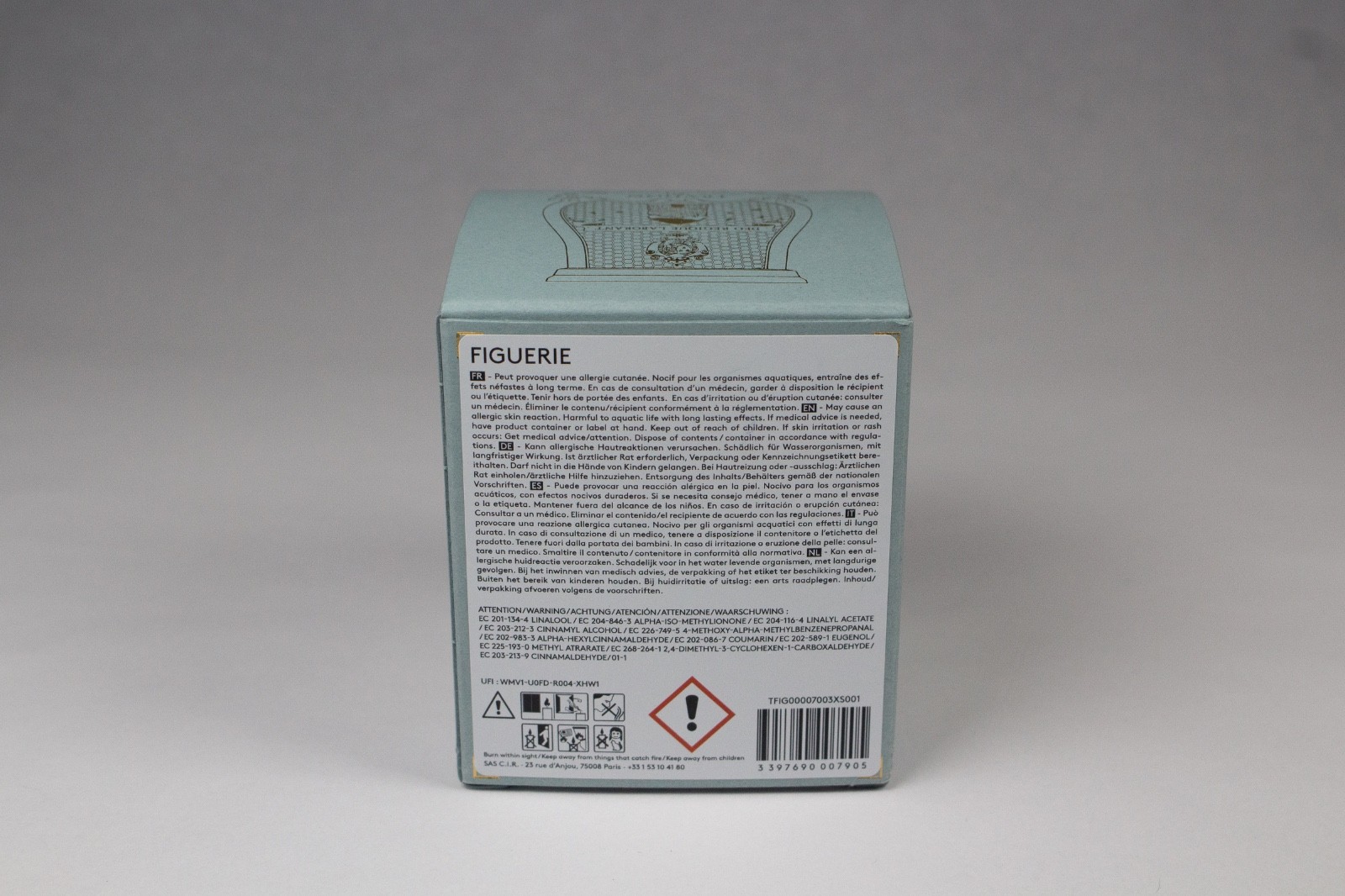 Trudon Figuerie Scented Candle Small 70g France