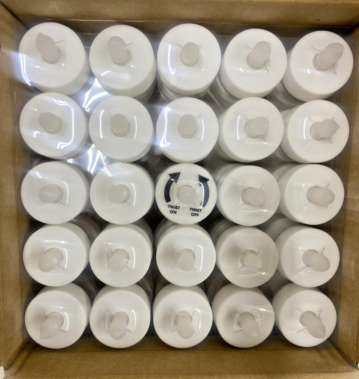 100 PCS Tea Lights Tealight Candles Flameless LED Flickering Battery Operated