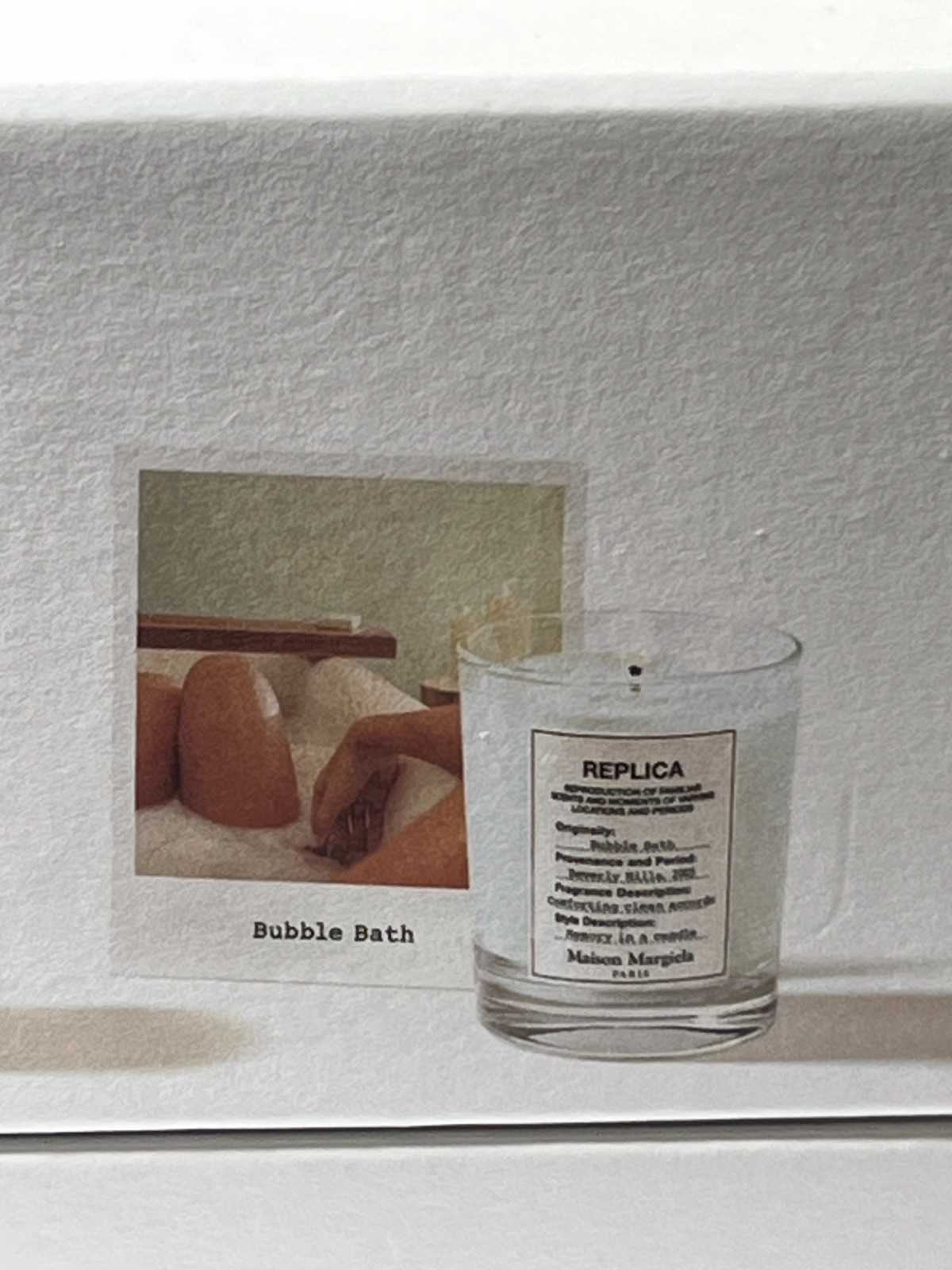 Maison Margiela REPLICA Candle Trio Set 3 x 2.46 oz Fireplace Lazy Sunday Bubble