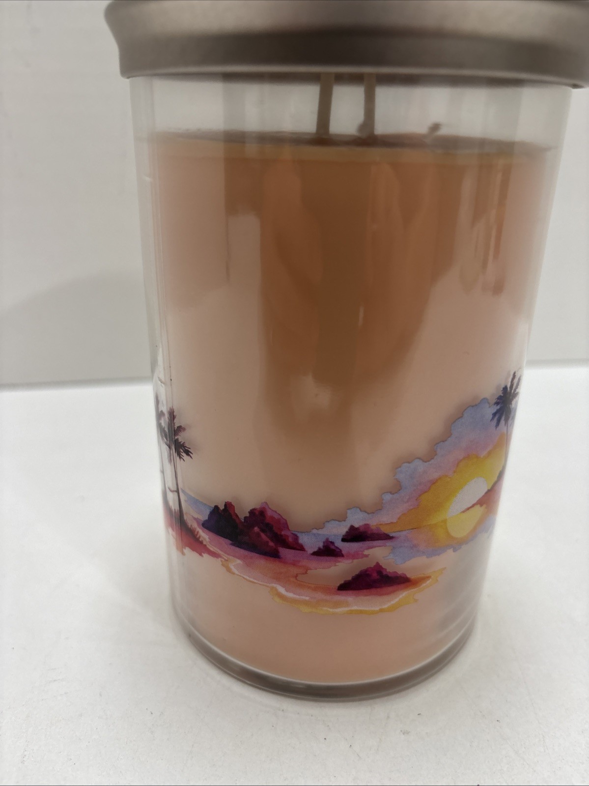 Yankee Candle Pink Sands 20 Oz Tumbler Two Wick Candle New