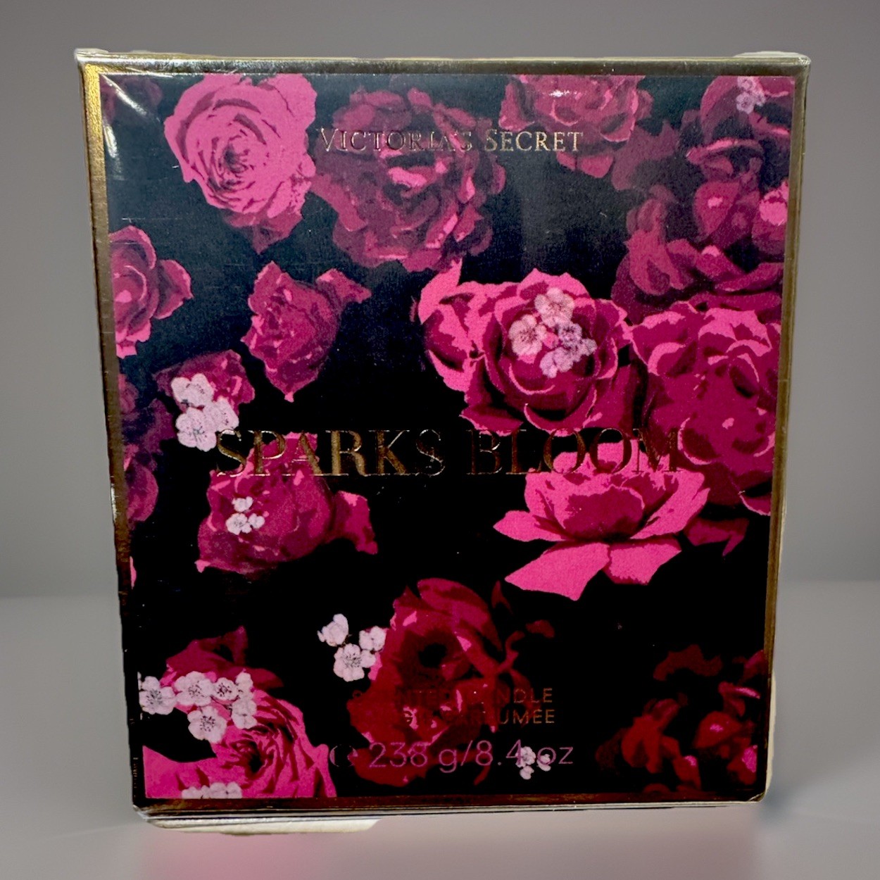 Victoria’s Secret SPARKS BLOOM Scented Candle 8.4oz New /Sealed In Box- Limited