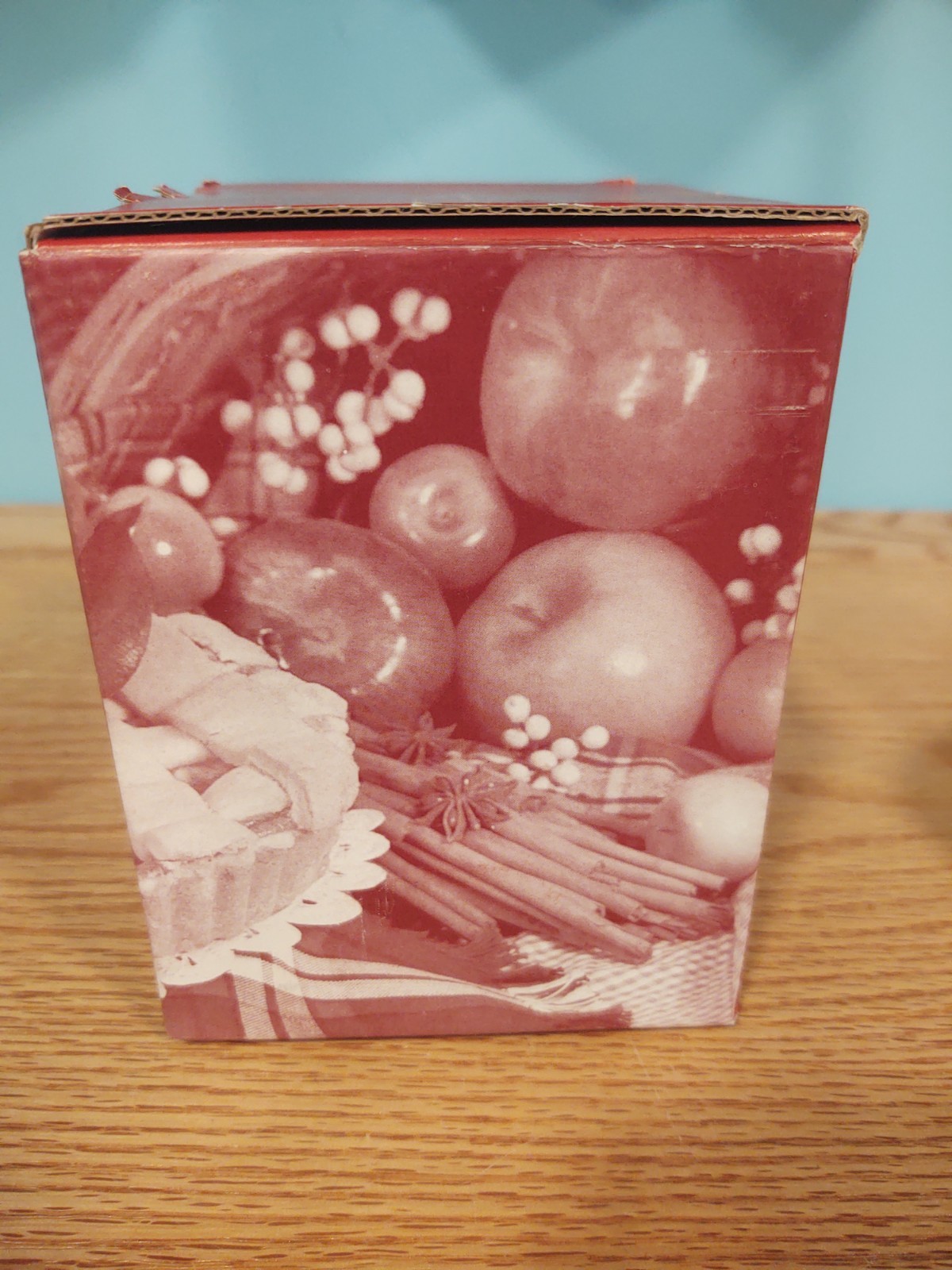 Avon Apple Cinnamon Spice Pillar Candle Home Fragrance Collection New Sealed