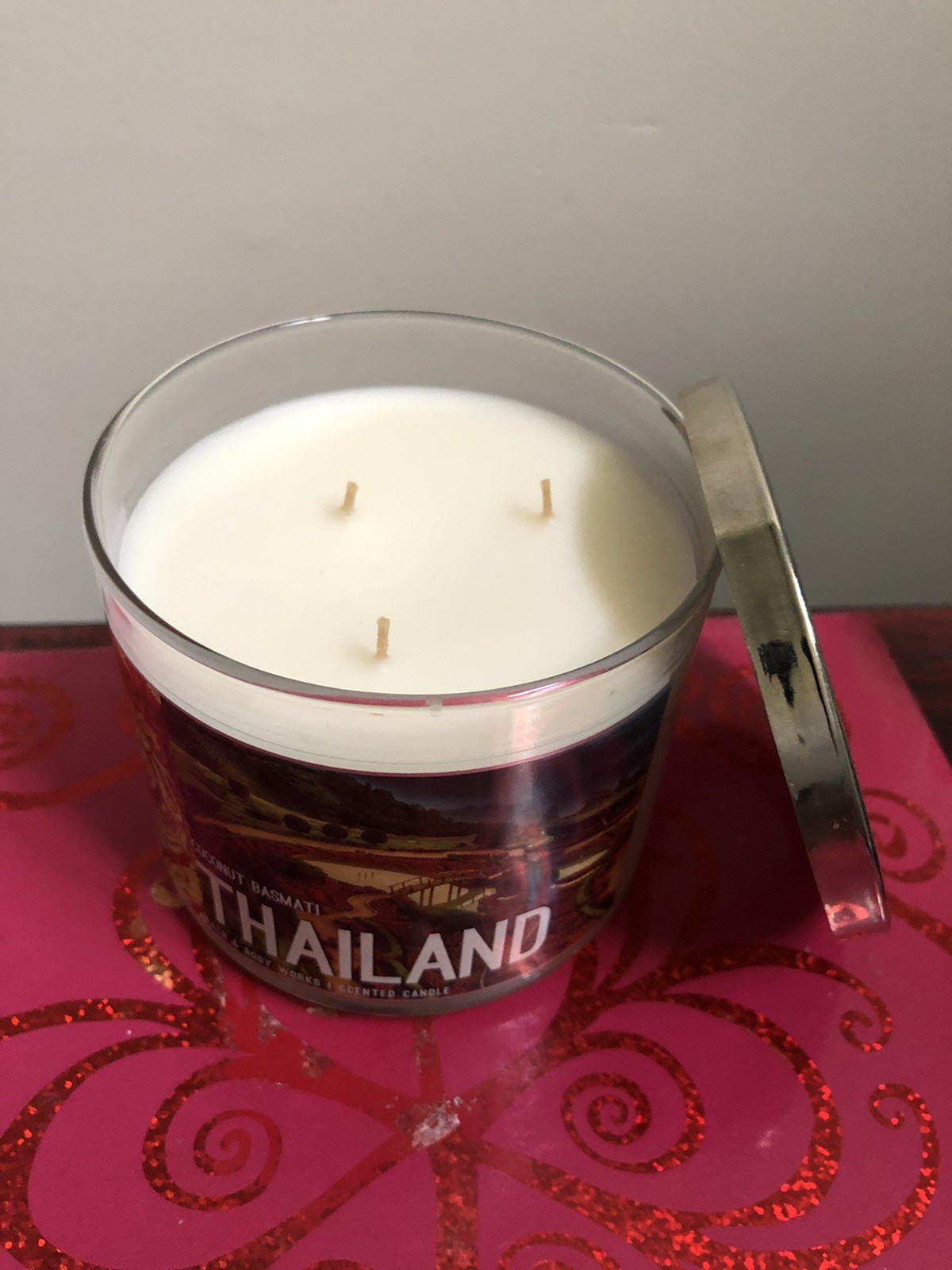 Bath & Body Works COCONUT BASMATI Aromatherapy Candle THAILAND RARE Delicious