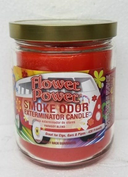 Smoke Odor Exterminator 13 oz Jar Candle Flower Power