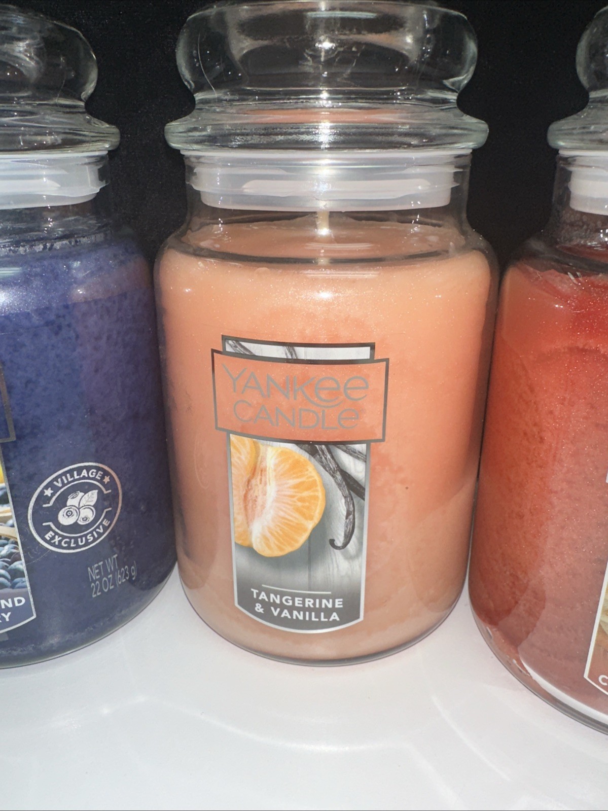 YOU PICK 2-NEW-Yankee Candles Large Jar 22oz-BAYBERRY,BLUEBERRY,PUMPKIN, MORE!