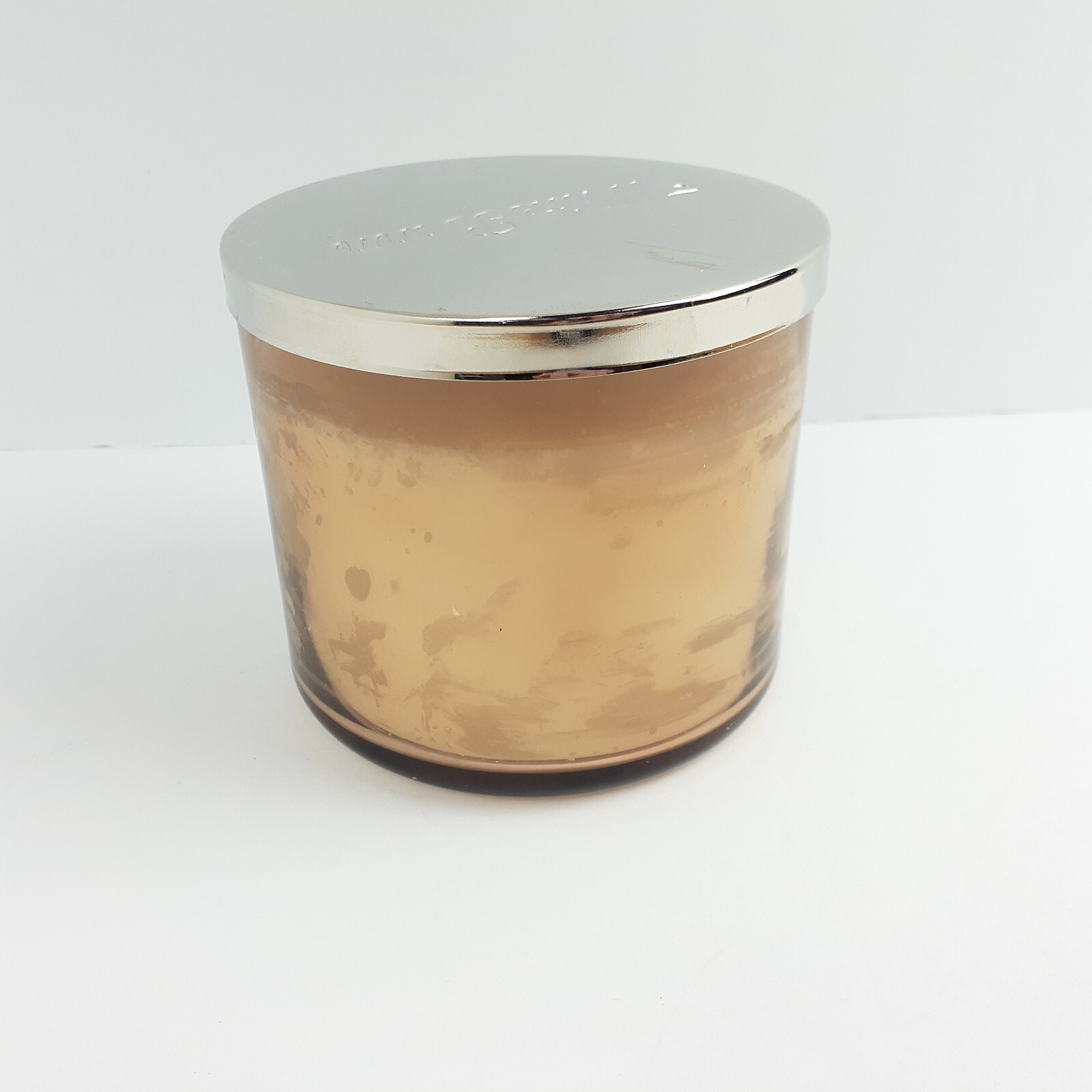 White Barn Cinnamon Spiced Vanilla Scented 3 Wick Candle Burns 25-45 Hrs 14.5oz