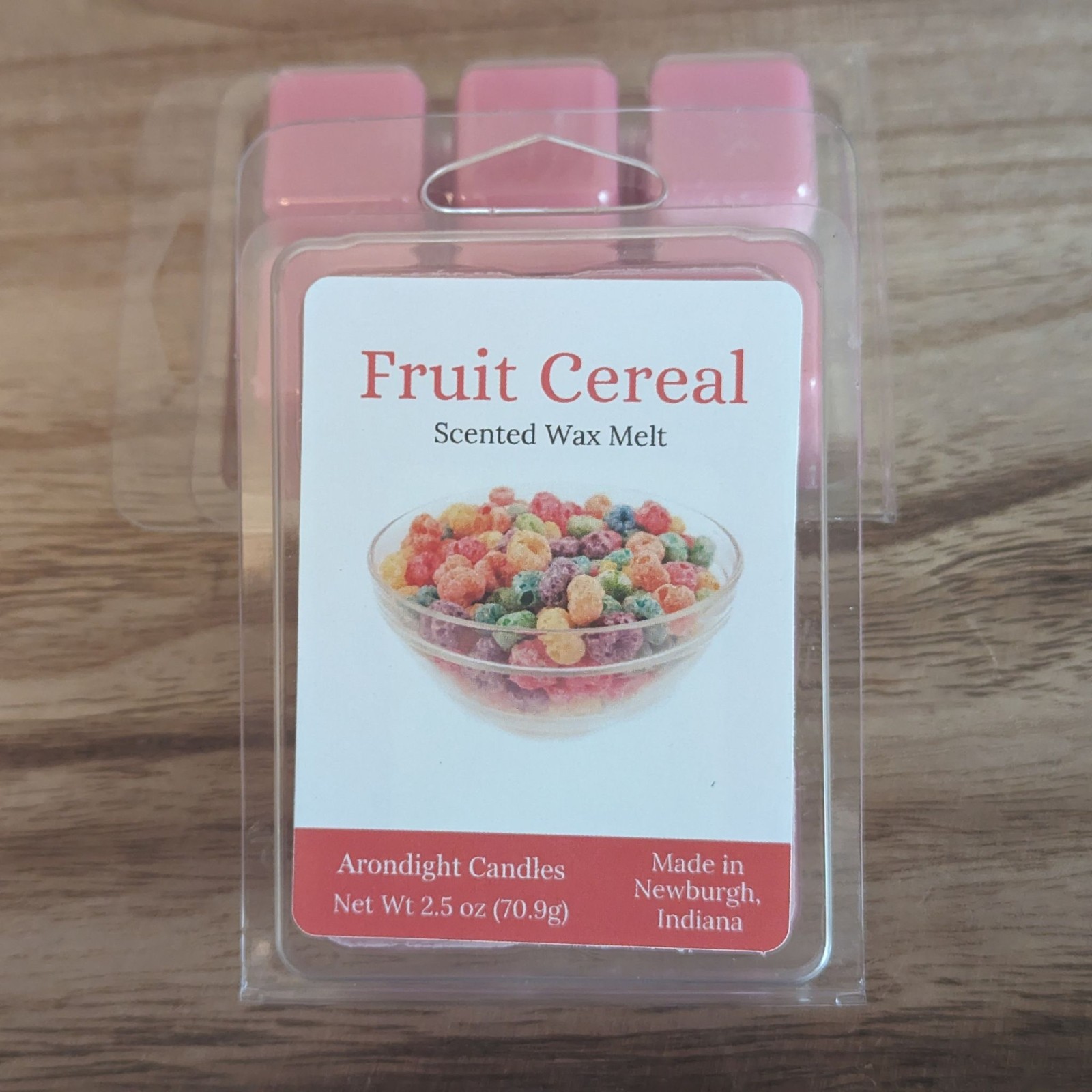 Lot of 3 Fruit Cereal Scented Wax Melts 100% Soy Wax Tarts Home Fragrance