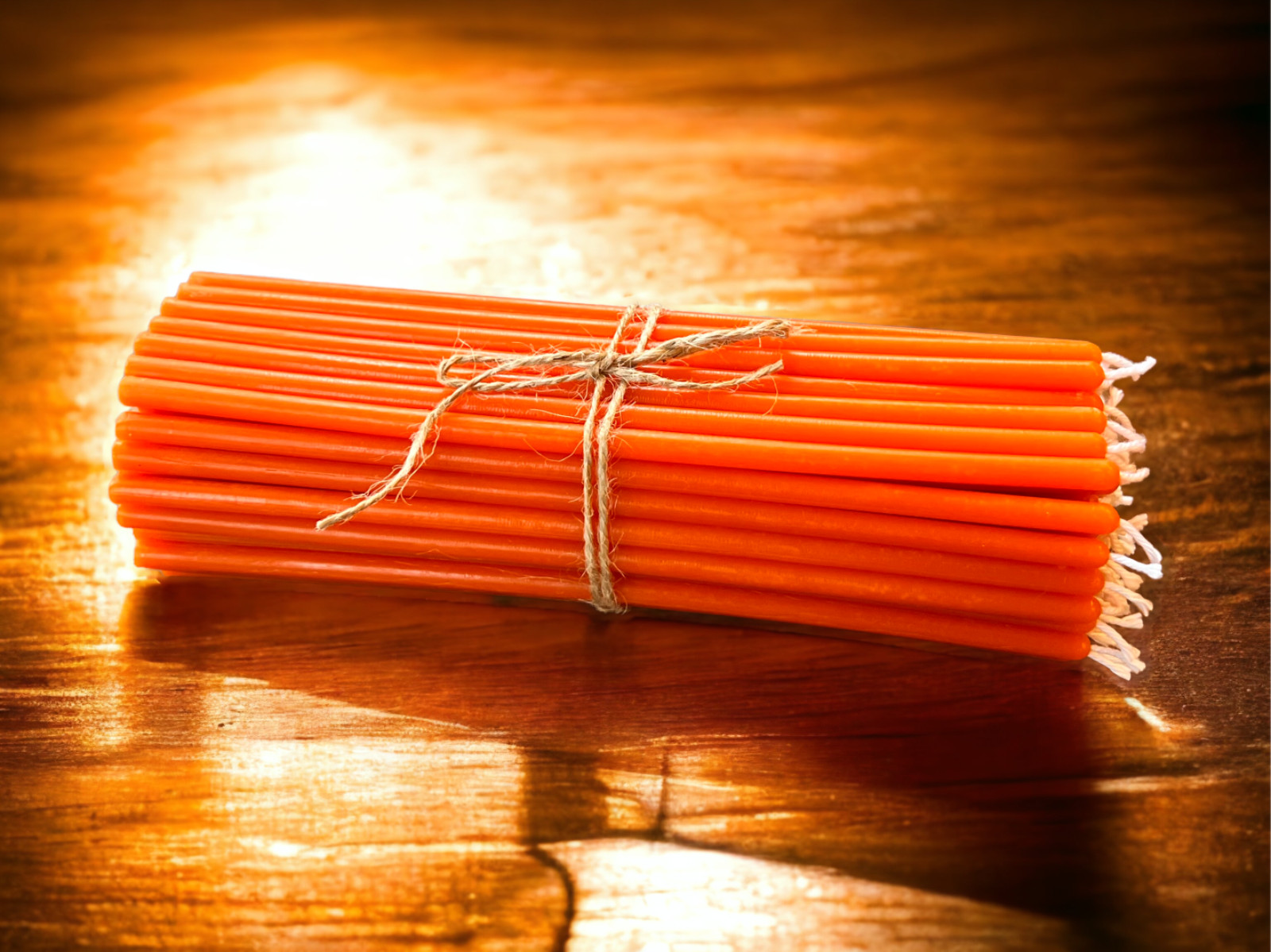 Orthodox Church Candles, Beeswax Tapers 25, 50 & 100 Pcs Multiple Colors