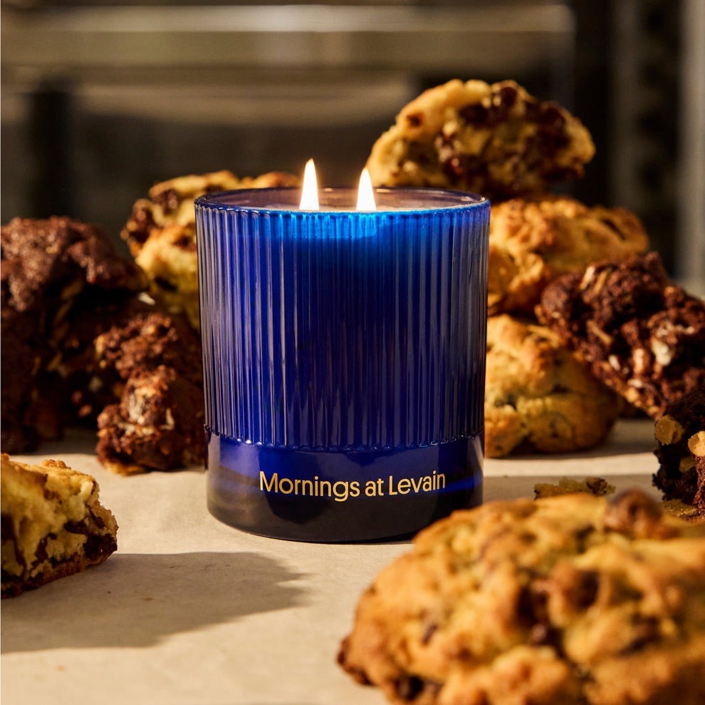 Snif Mornings At Levain Candle New In Box 2 Wick 8.5 oz Glass Jar, Soy Wax Blend