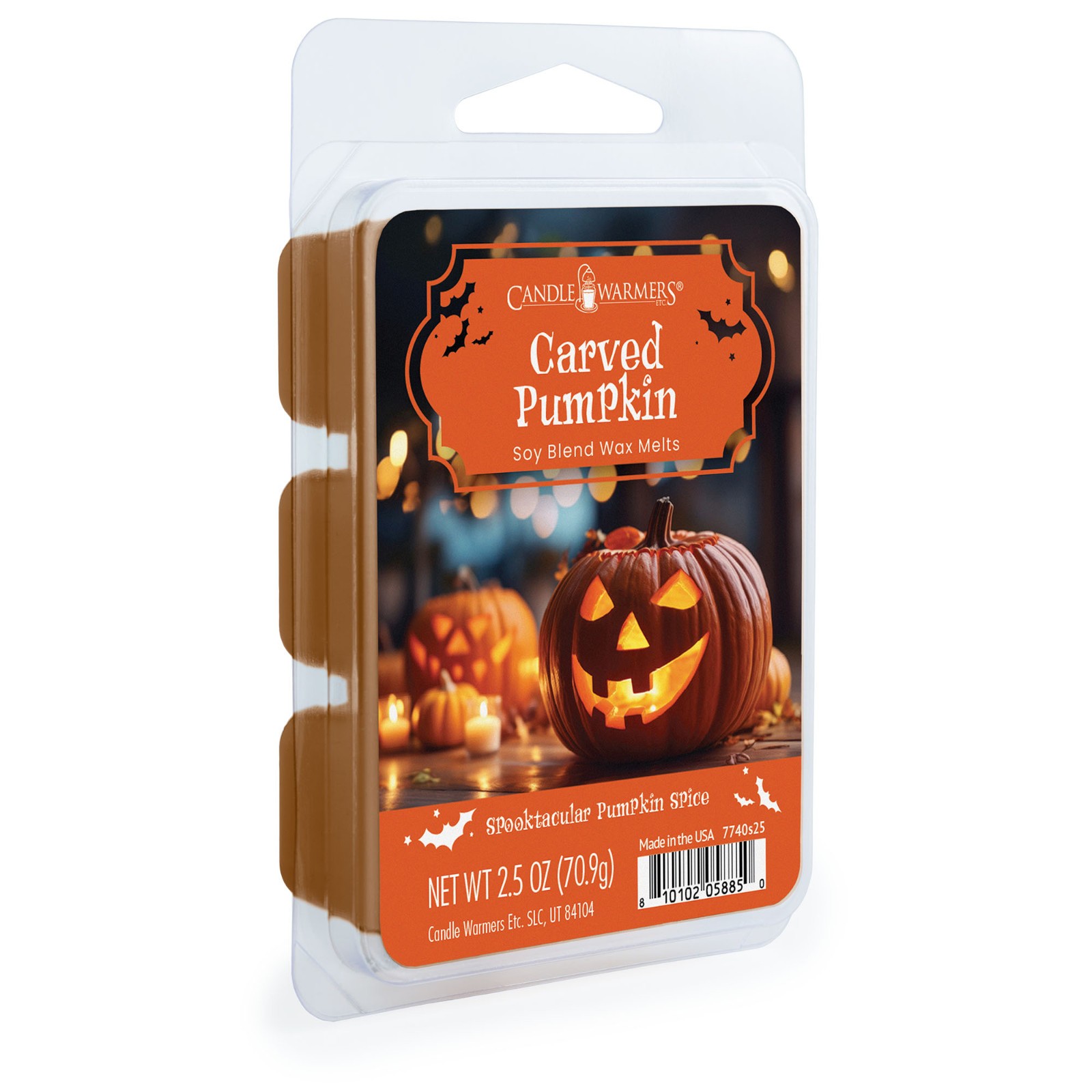 Candle Warmers Scented Halloween Wax Melts Cubes Scented Fragrances 2.5 oz