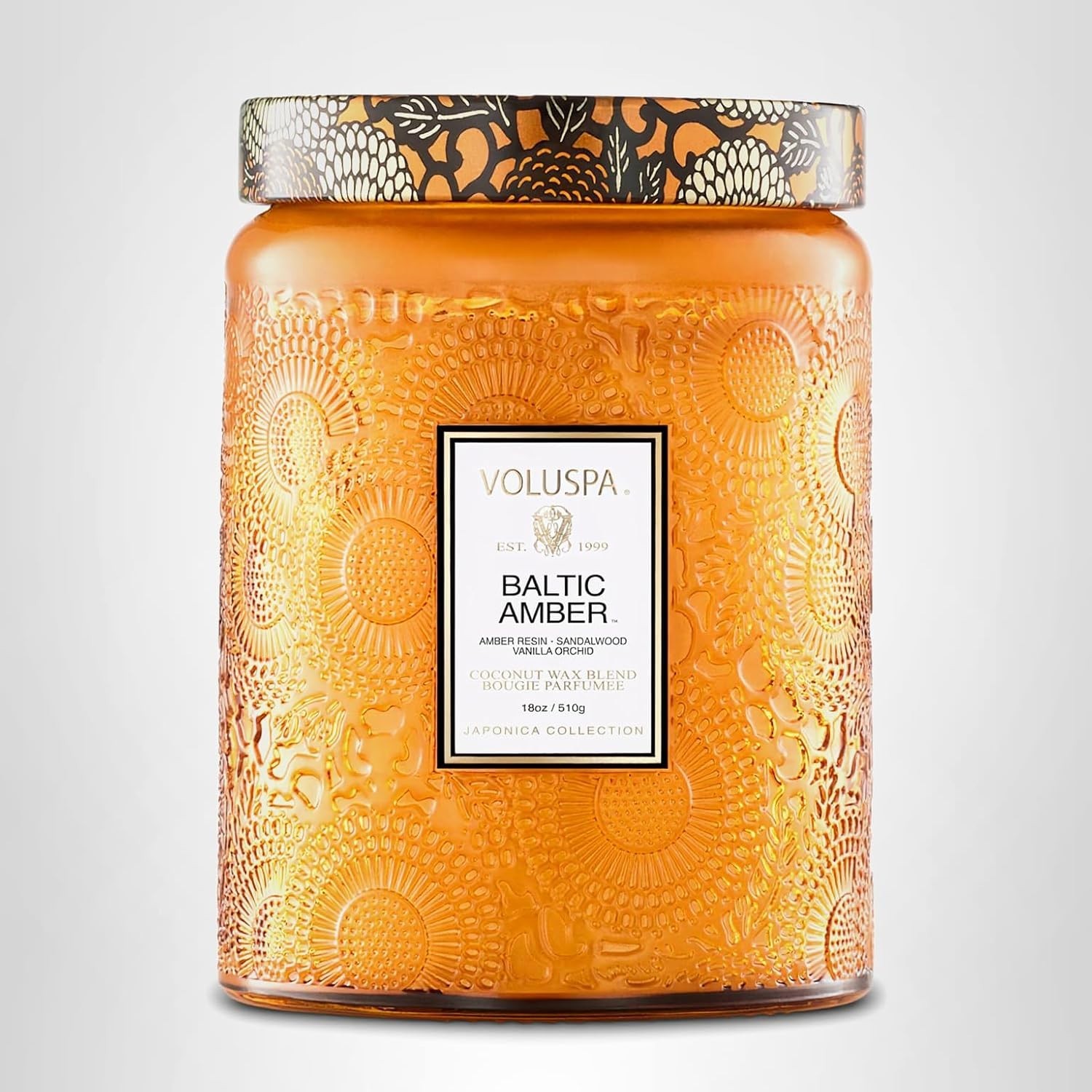 Baltic Amber Candle, 18 oz, Coconut Wax Blend, Scented Candles for Home, 100 …