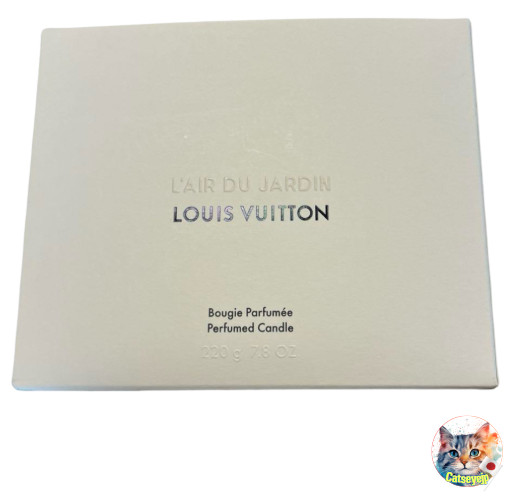 LOUIS VUITTON Candles Rail du Jardin 220g NEW With Box