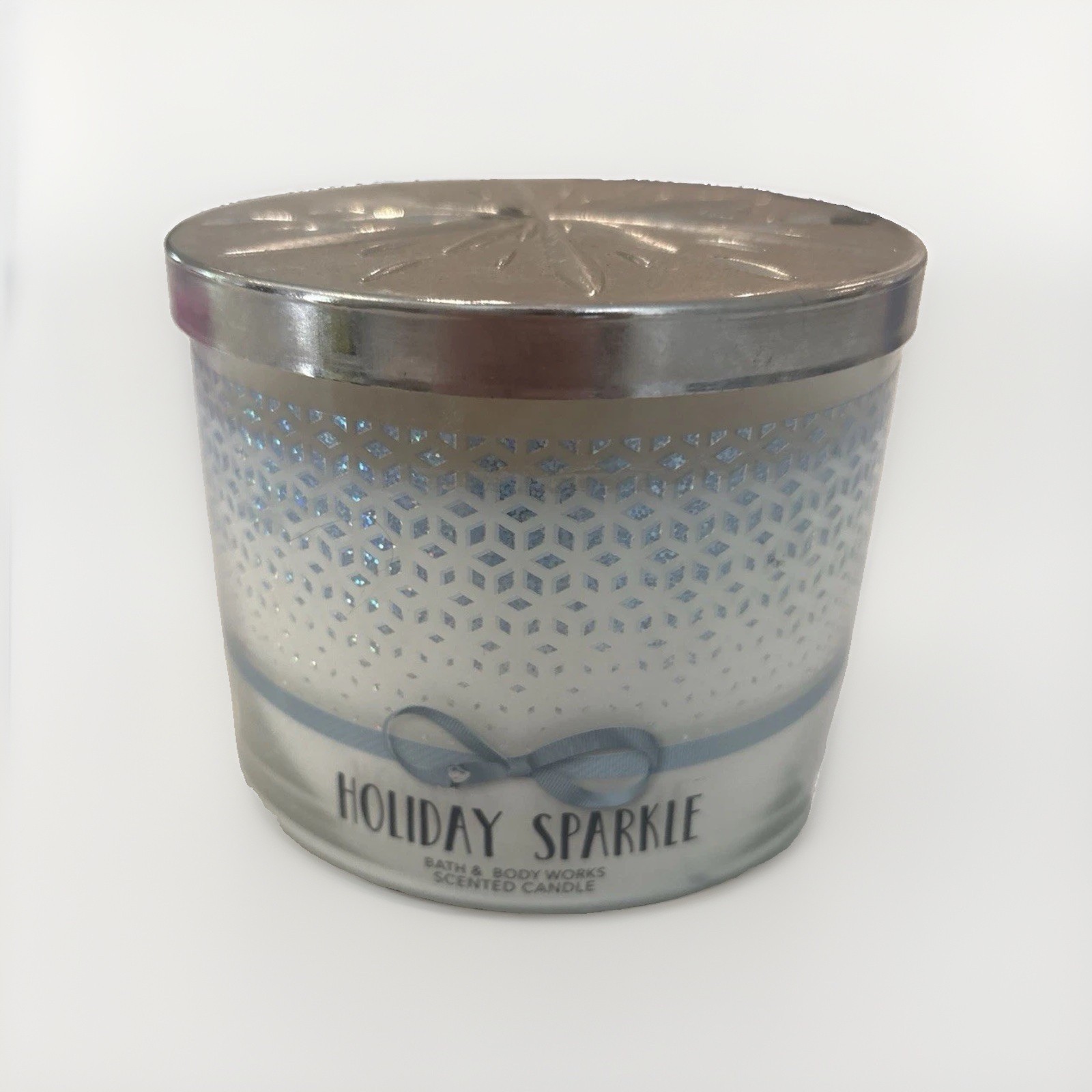 Bath & Body Works Holiday Sparkle Home Fragrance 3 Wick Candle 14.5 oz New
