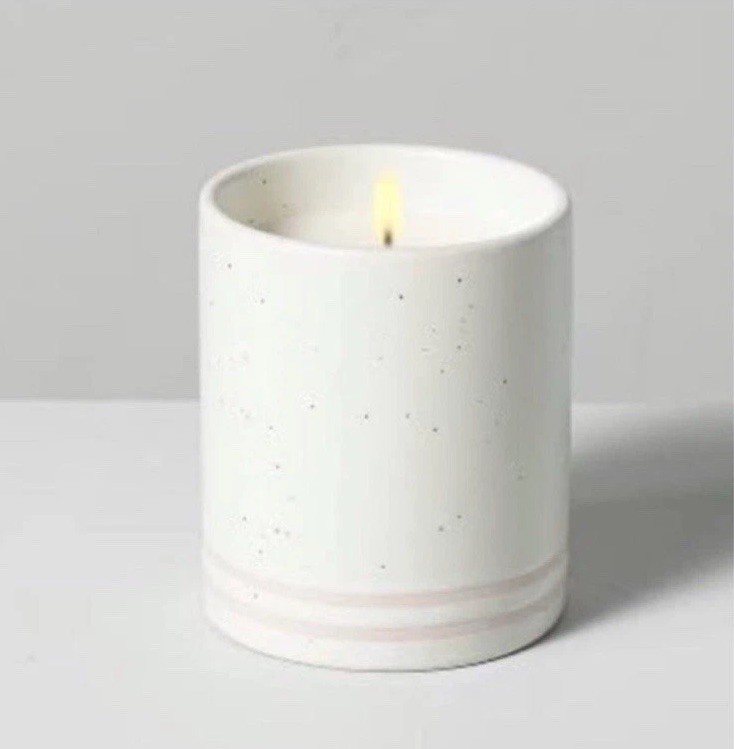 9oz Sea Salt Bergamot Powder Coated Metal Candle – Hearth & Hand™ With Magnolia