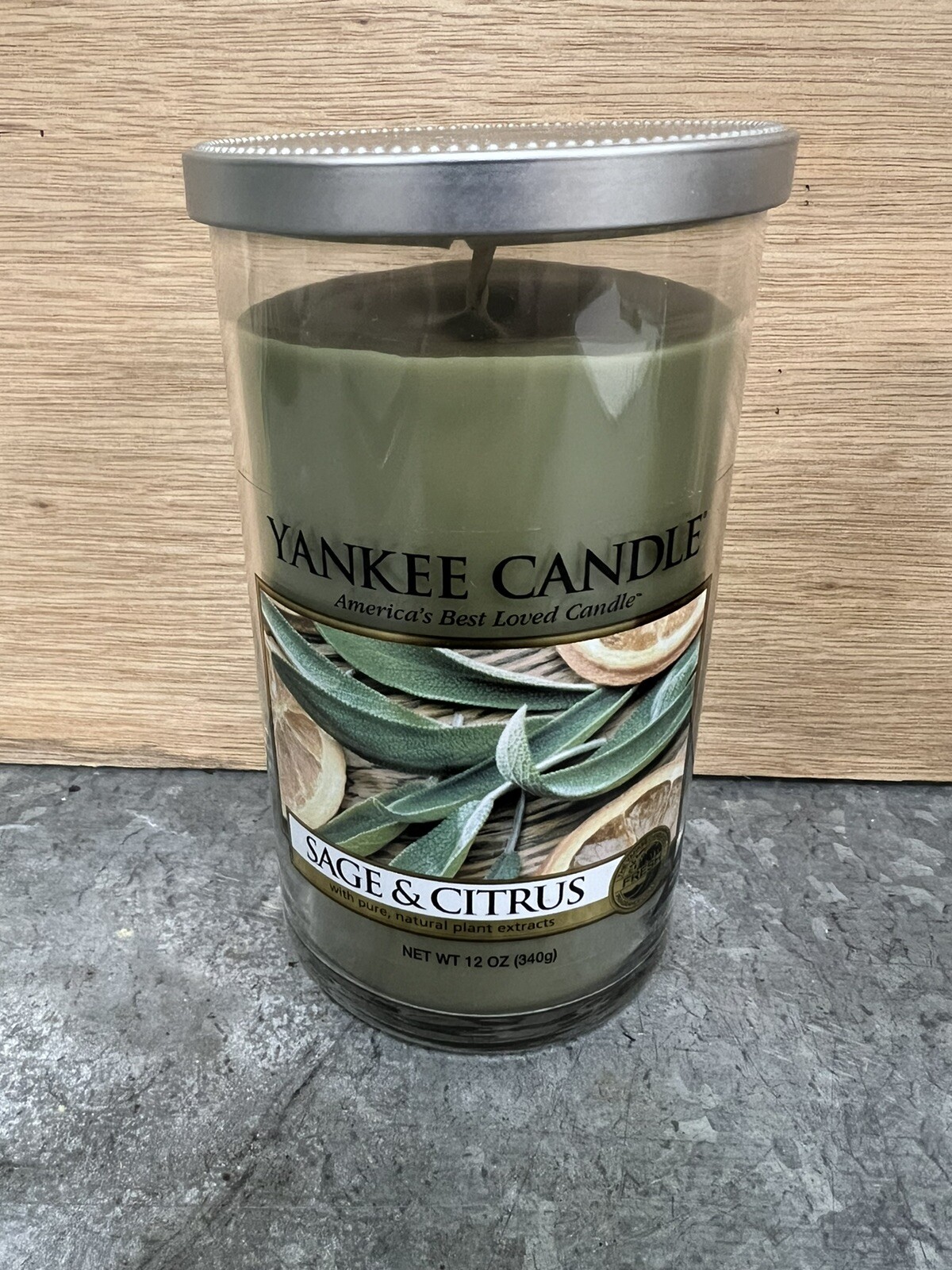 Lot Of 3 DISCONTINUED Yankee Candle 12oz Pillar Candles