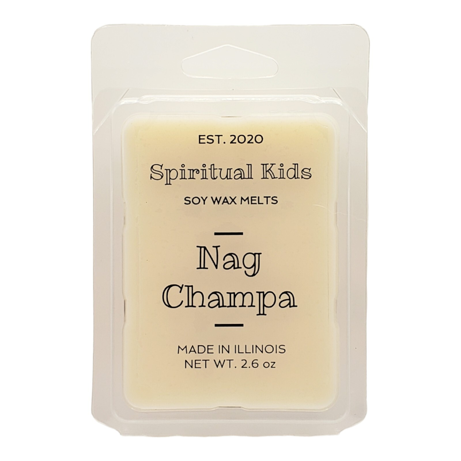 Nag Champa 2.6oz Soy Wax Melts 6ct Hand Poured with Fragrant/Essential Oils