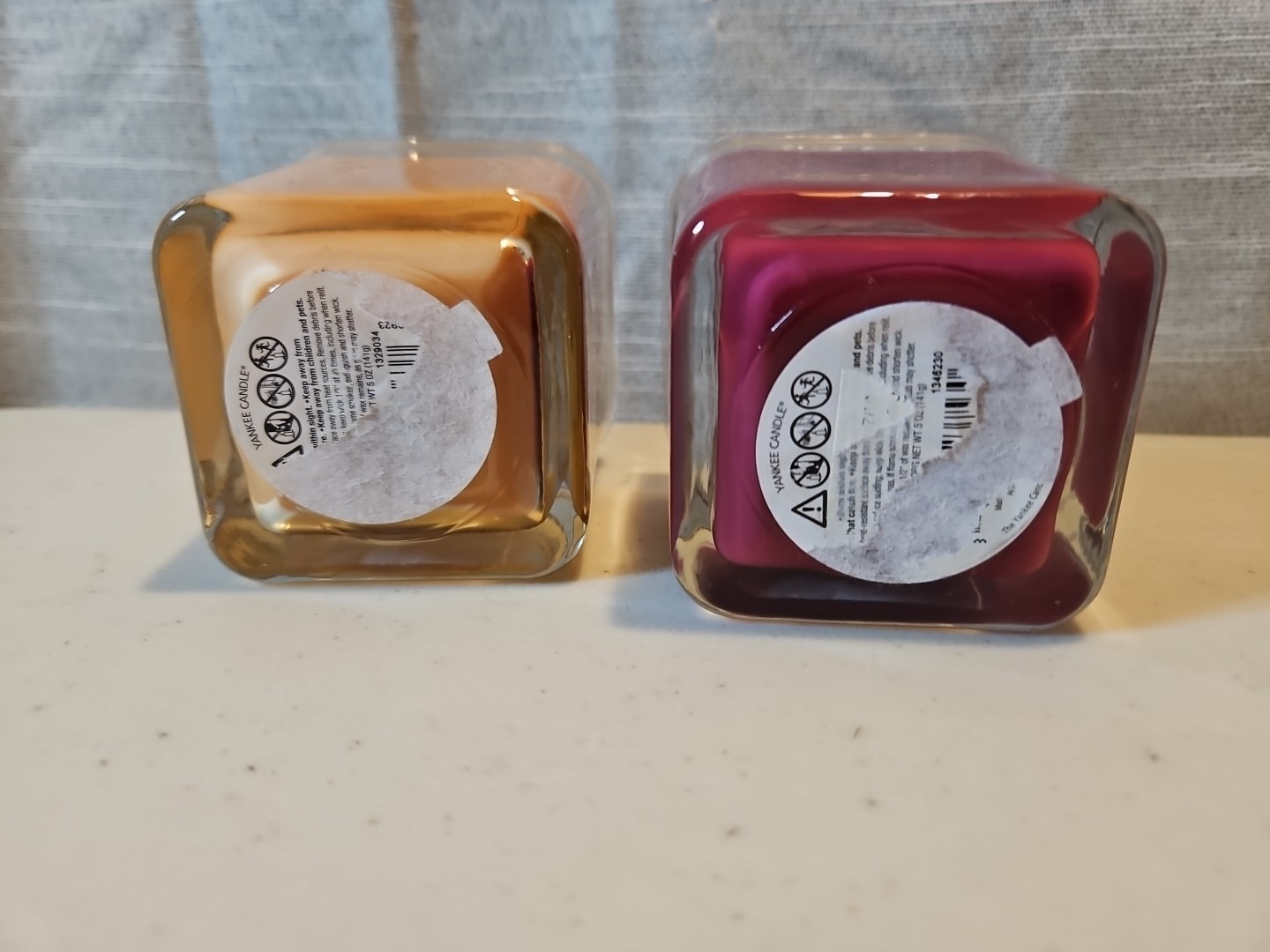 Yankee Candle 2 Home Classic Jar Candles 5 Ounces Ripe Berries Sugared Peach NEW