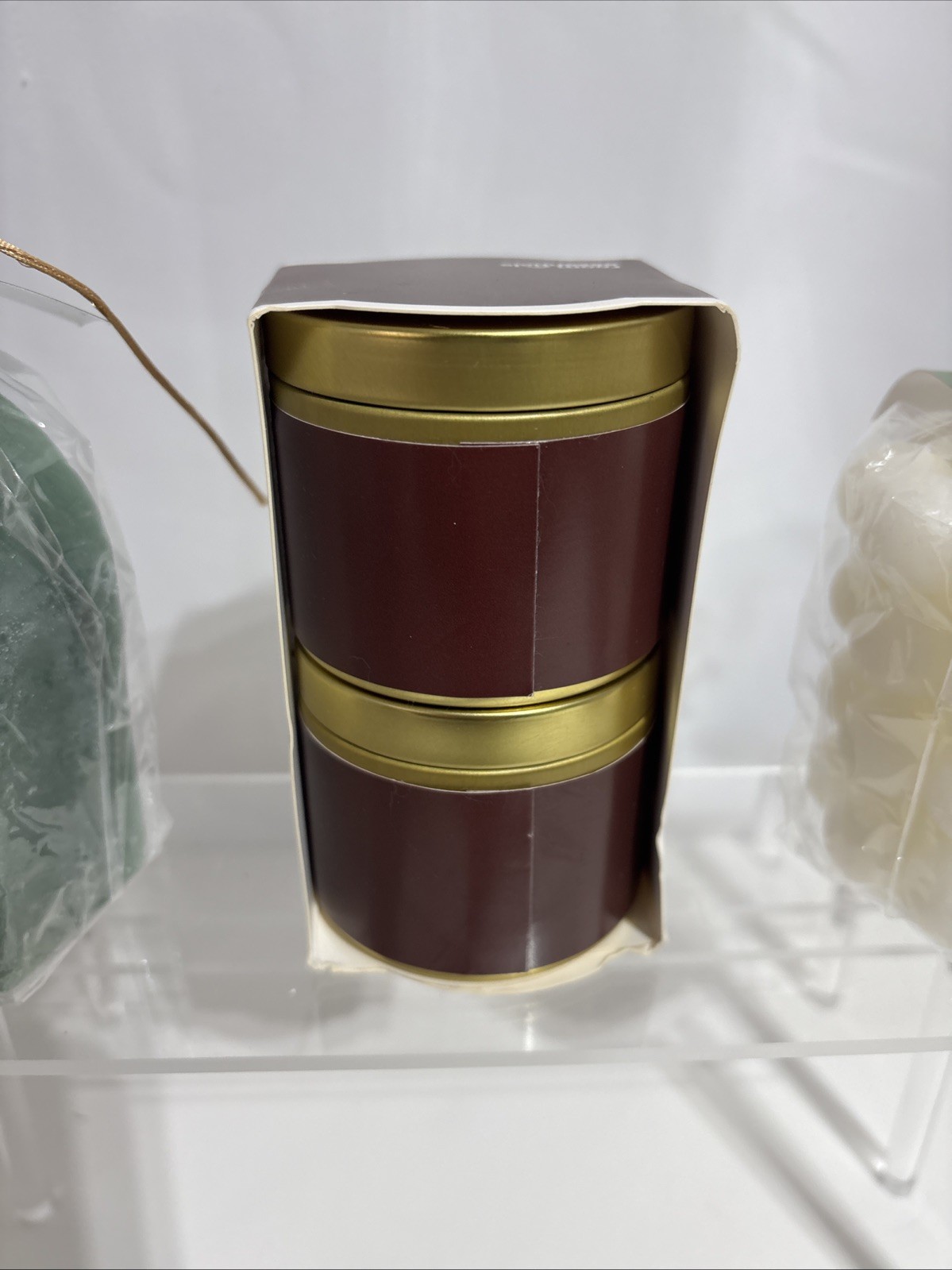 Lot of 4 Candles Room Essentials Wildwood Scented Woodsmoke Forest Moss & Pillar