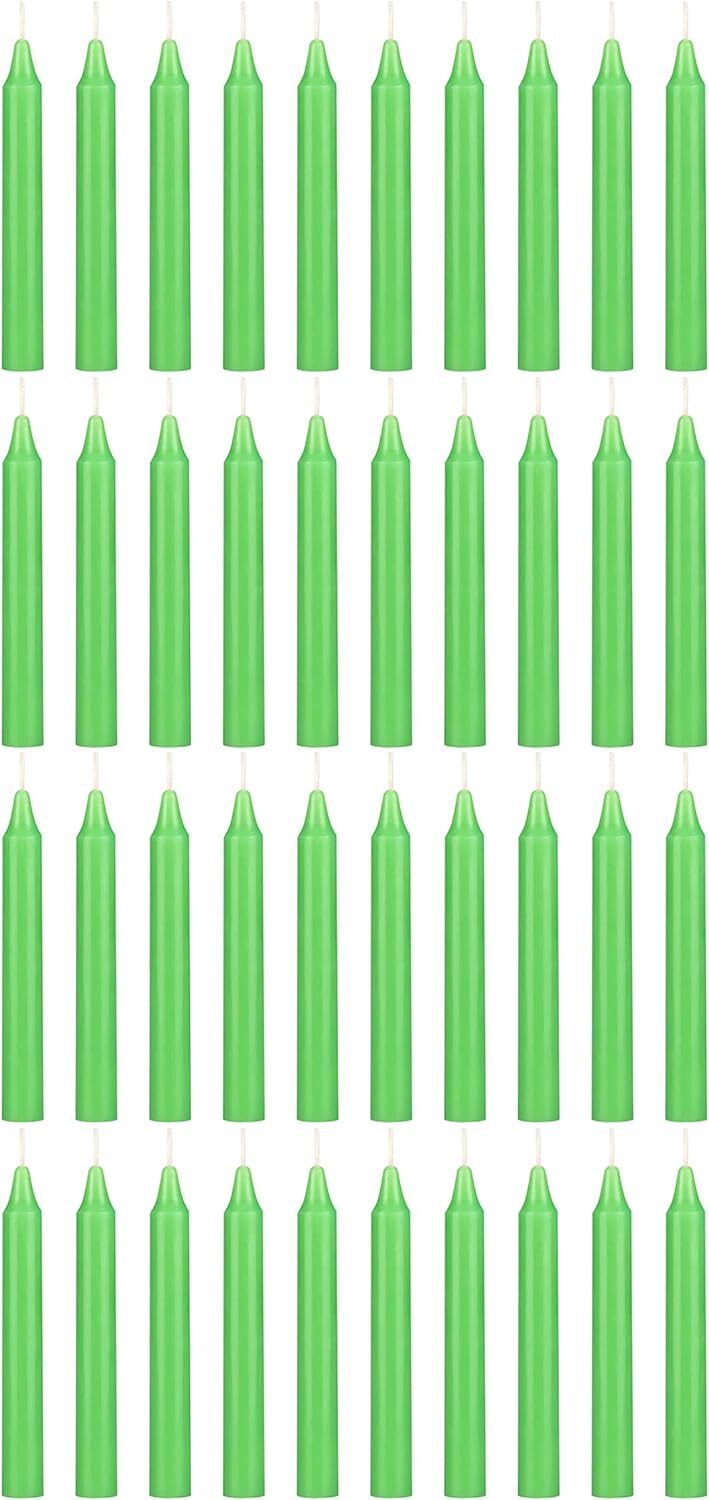 Spell Candles 4″ Lot of 20 /40 – Choose from 16 Colors! Mini Taper Chime Candle