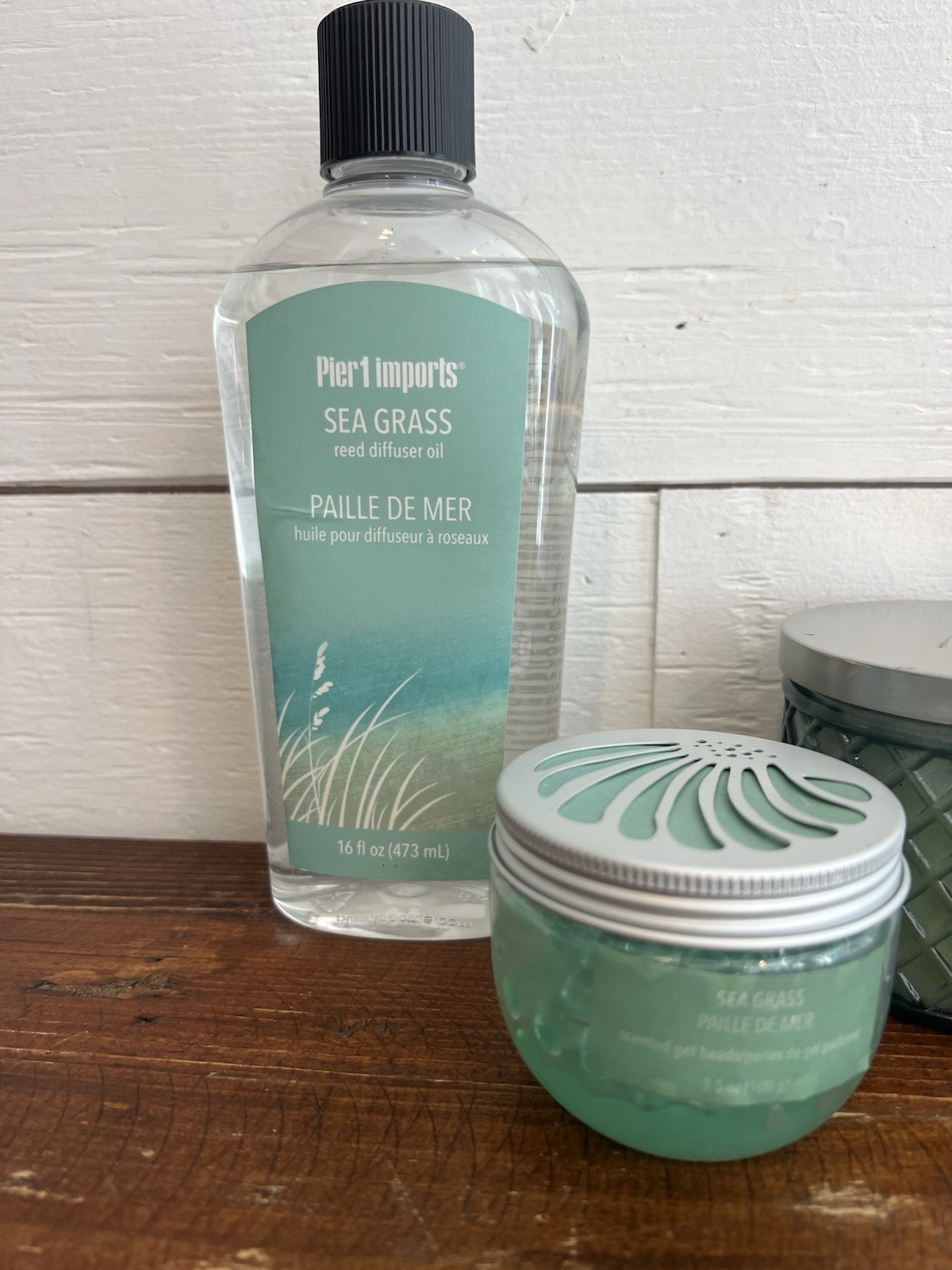 Pier One “sea Grass” Candle And Scent Collection. All Brand New With Tags.