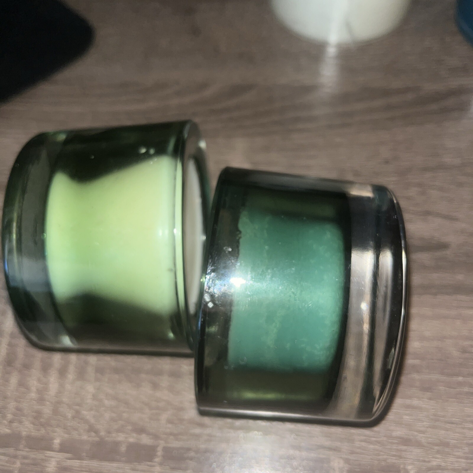 Pier 1 imports/ 2 oz jar candles/ Aqua bleue/India