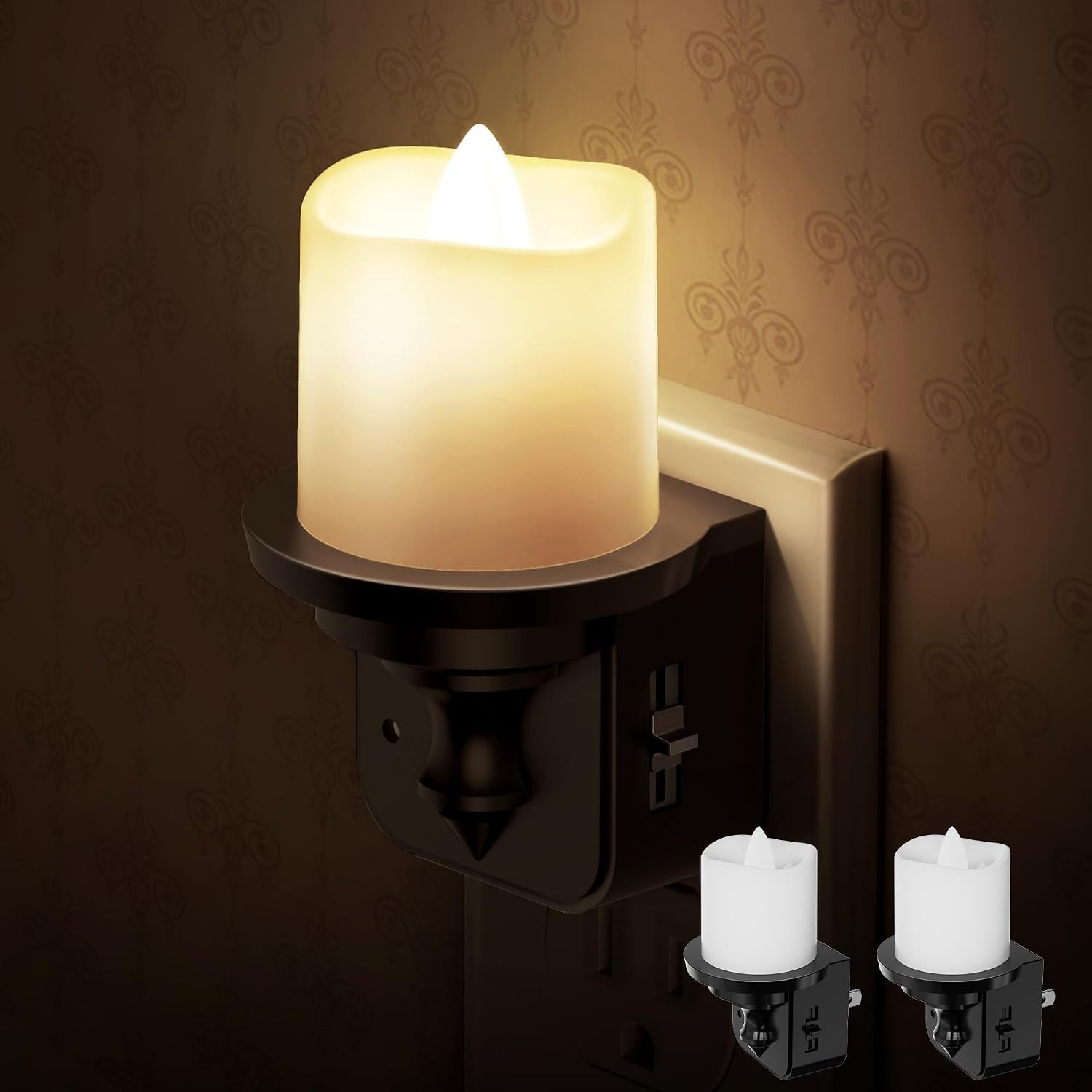 Soft White Dimmable Night Light 2 Pack – Touch Control & Energy Efficient Design