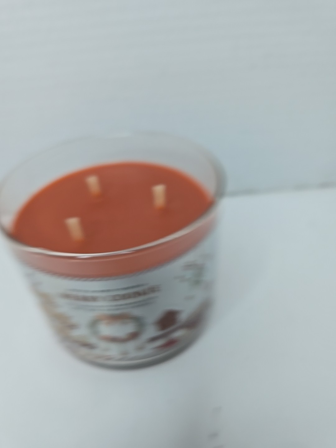 Bath & Body Works Merry Cookie Scented 3 WICK CANDLE Burns 25-45 Hrs 14.5oz