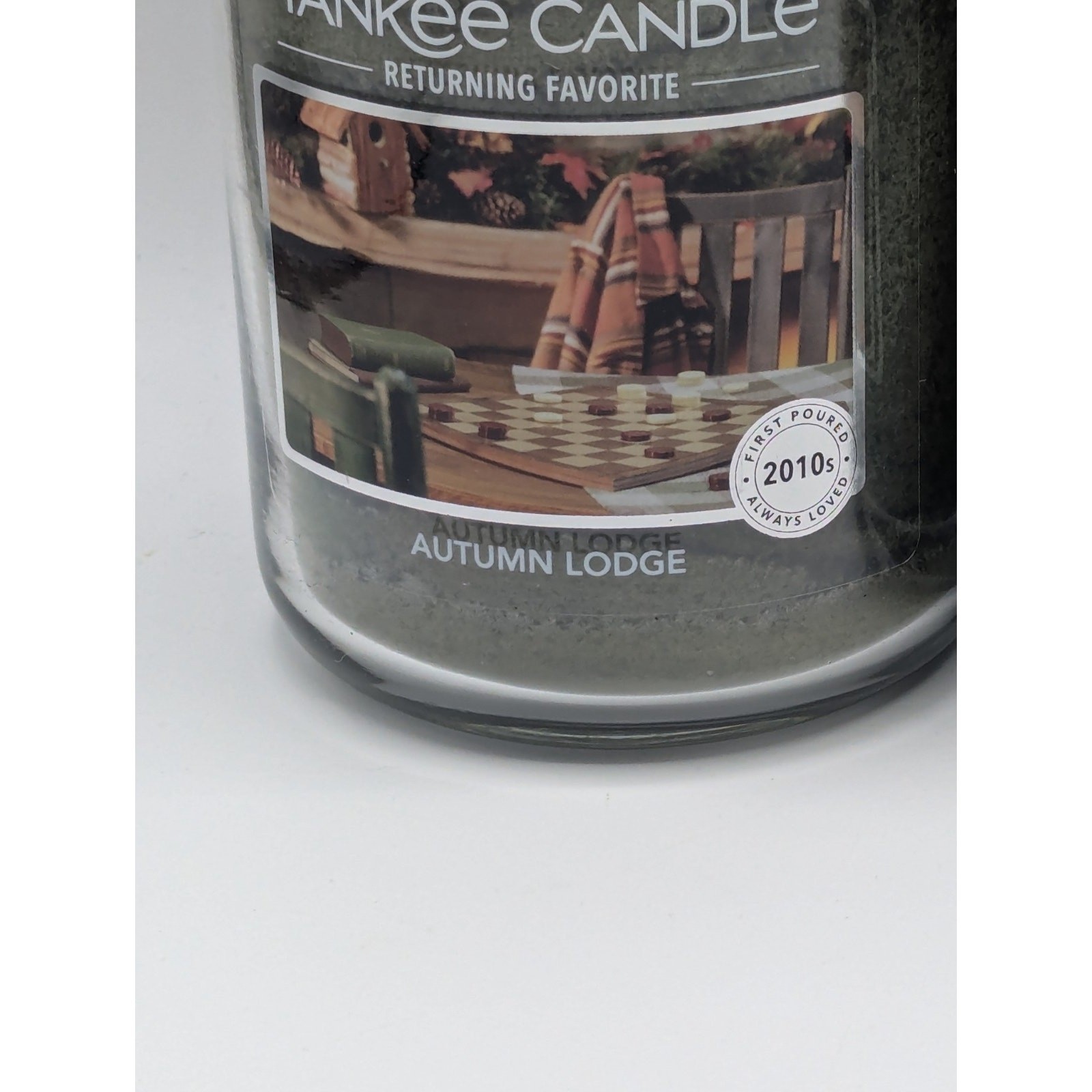 Lot Of 2 Yankee Candle Autumn Lodge 22oz Large Jar Candle 1739338 Brand New