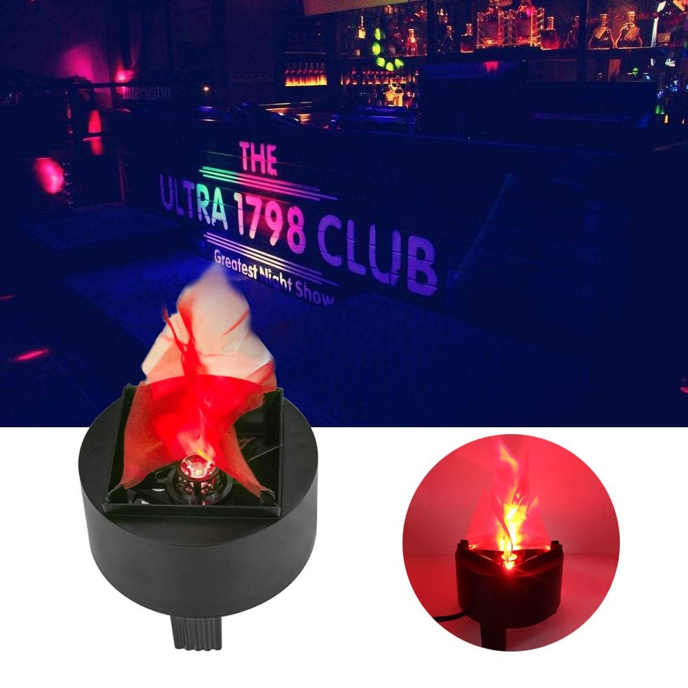 3D LED Fake Fire Flame Light, Artificial Flickering Flame Lamp Bulb Electric …