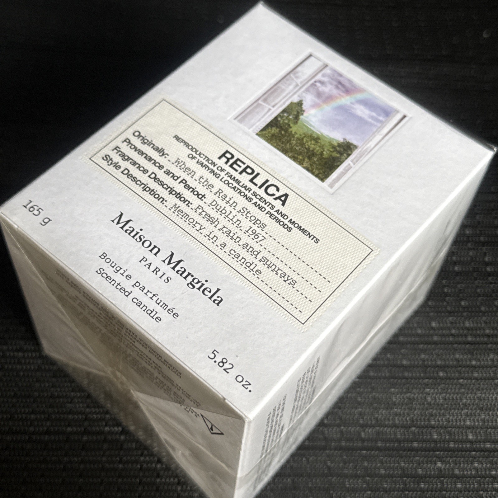Maison Margiela Replica When The Rain Stops Scented Candle 5.82 oz (165g) Sealed