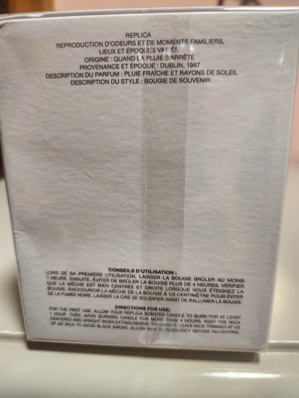 Maison Margiela REPLICA When the Rain Stops Scented Candle 165g 5.82oz