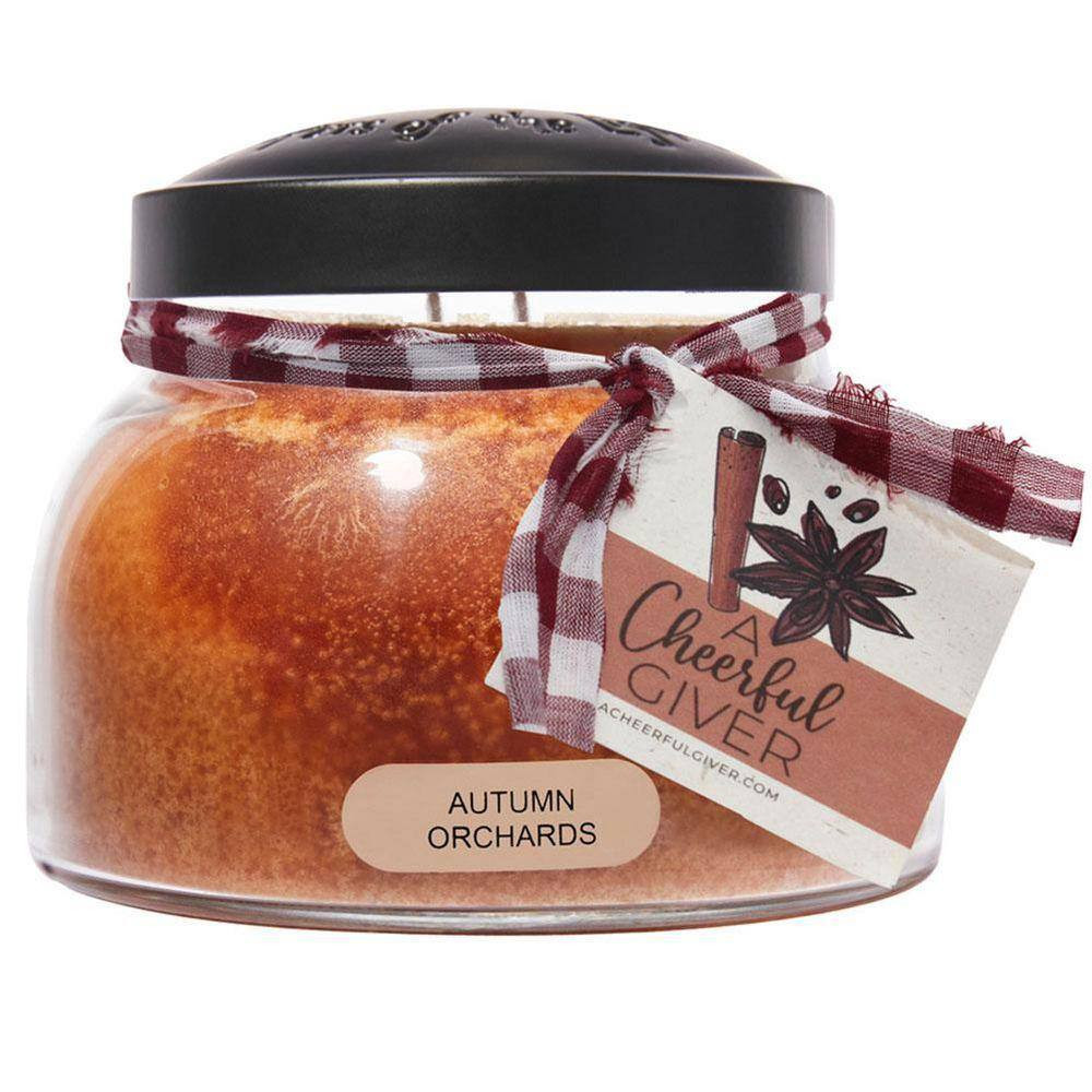 Keepers of the Light Brown Autumn Orchards 2 Wick 22 Oz. Mama Candle