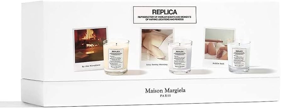 Maison Margiela Replica Candle Set Cozy At Home Lazy Sunday Morning Bubble Bath