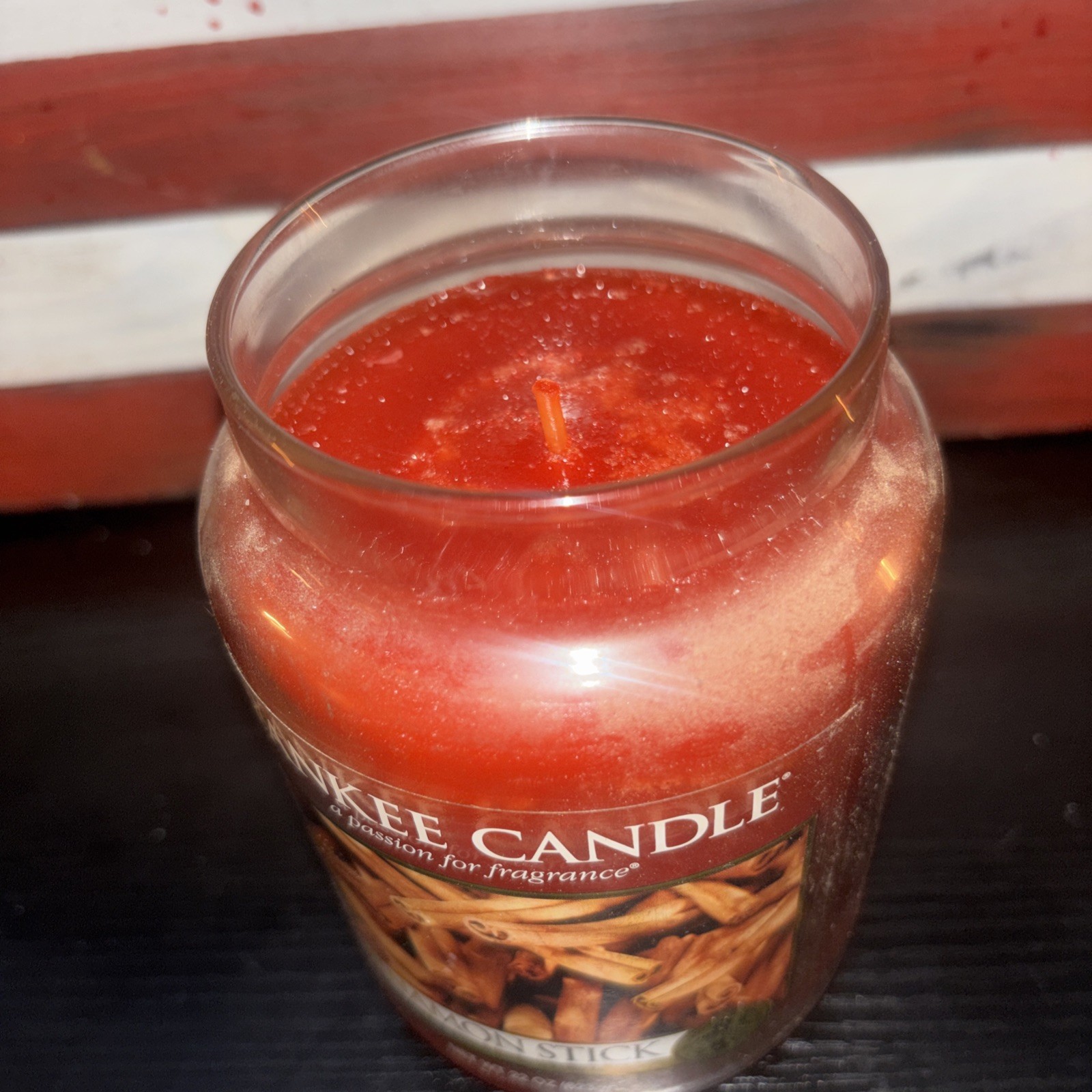 Yankee Candle Large Jar Cinnamon Stick 22oz Food & Spice Fragrance Collection