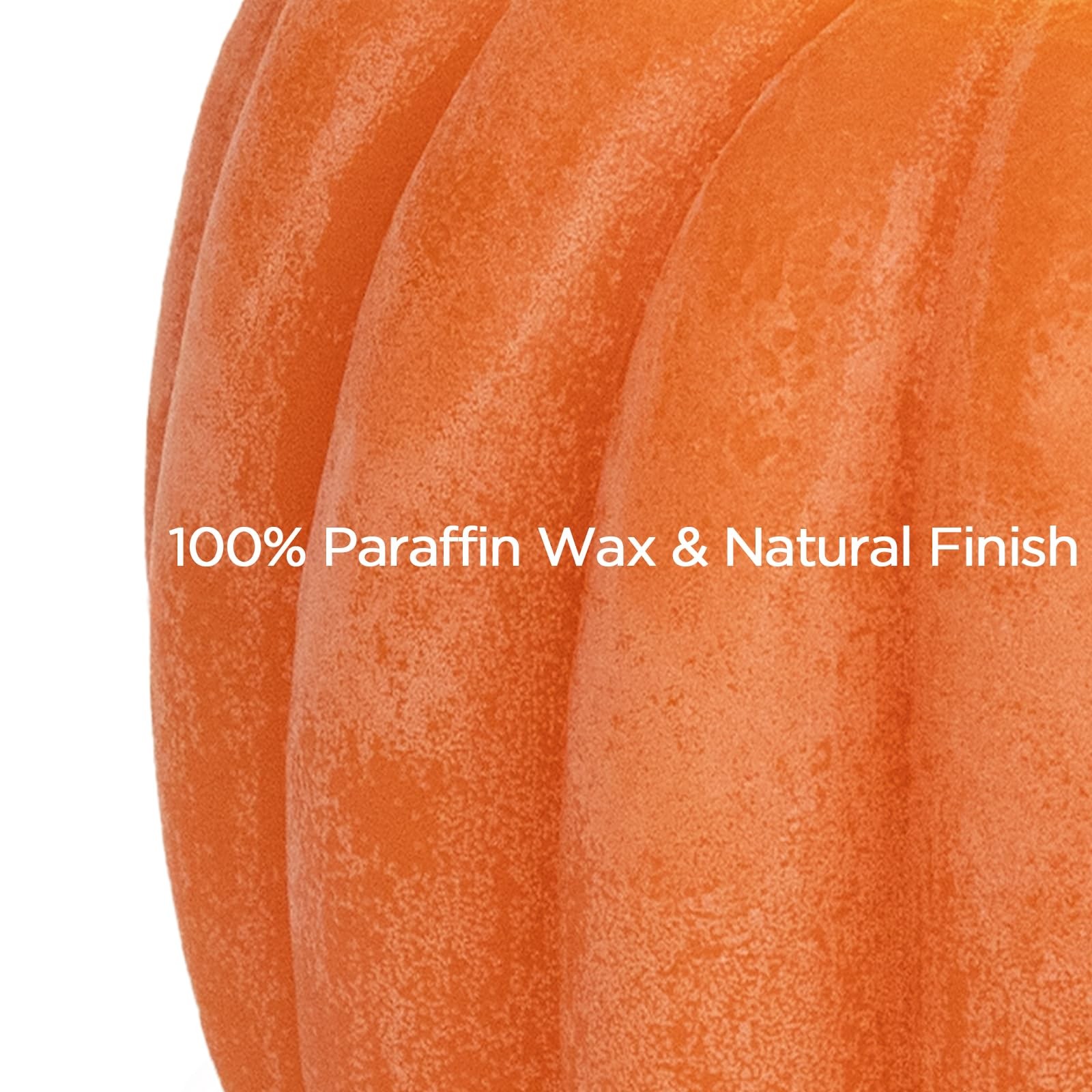 Fall Decorations for Home – Fall Decor – Flickering Flameless Wax Pumpkin LED…