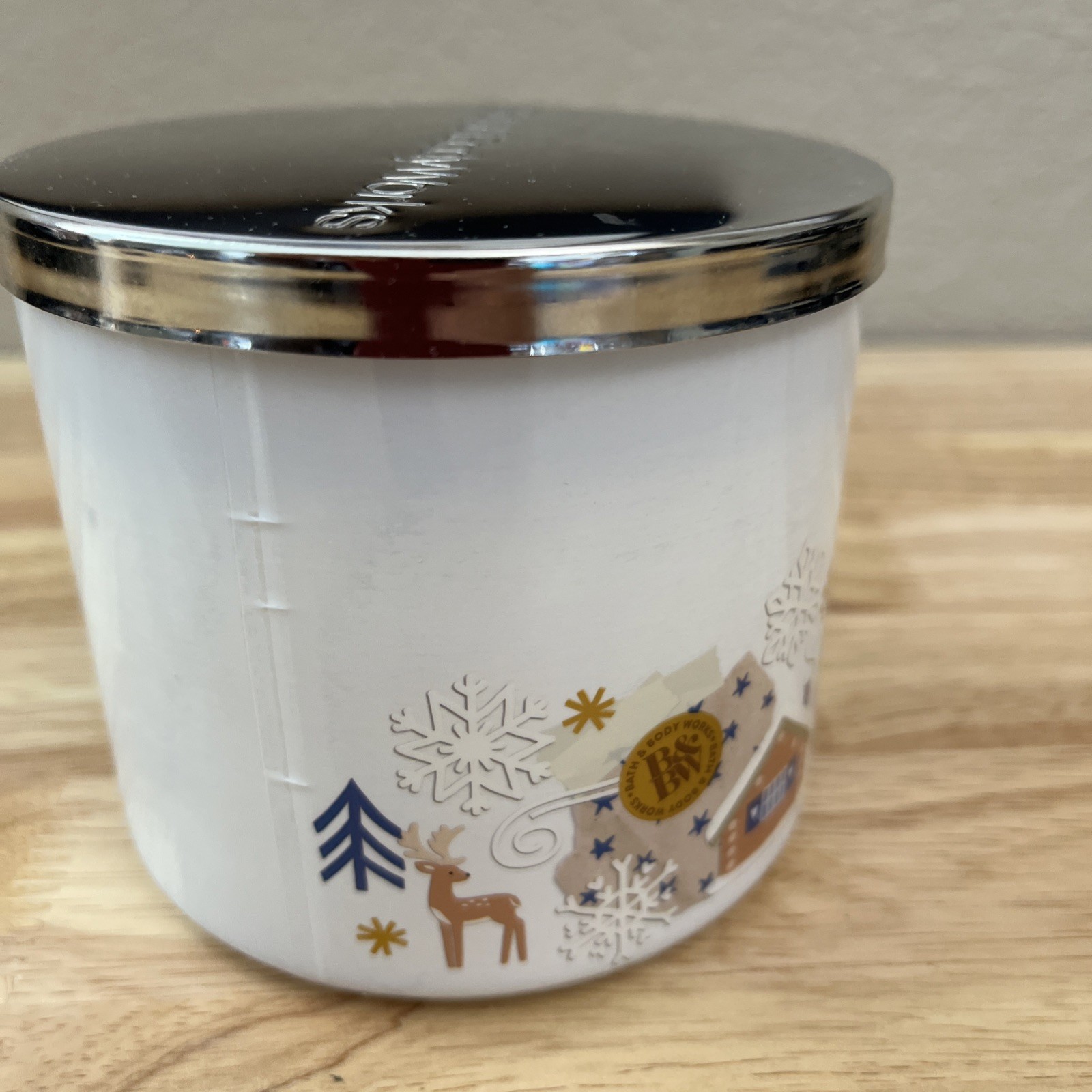 Bath & Body Works Christmas Road Trip Scented 3 Wick Candle 25-45 Hrs New