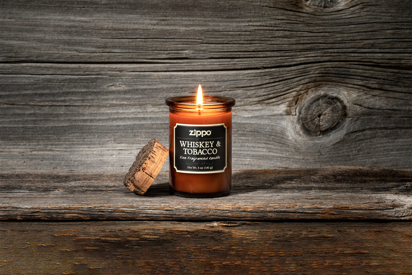 Zippo Spirit Candle – Whiskey & Tobacco, 70006, New Condition (5 oz. jar)