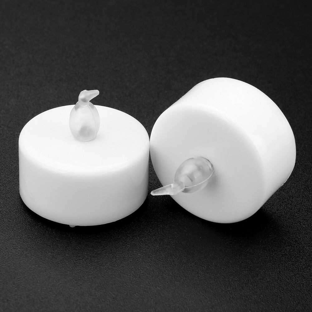 24Pack LED Tea Lights Flickering Flameless Candles Battery Operated with Timer