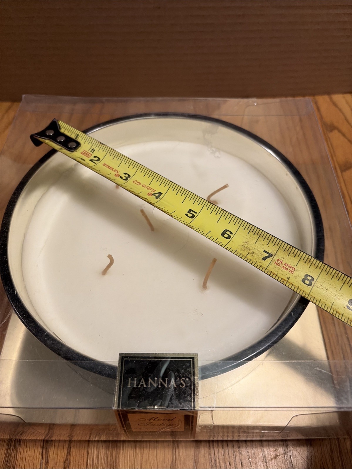 Hanna’s Mood Indigo 5-Wick Luxury Candle 36 oz 1.02 kg Discontinued HTF New