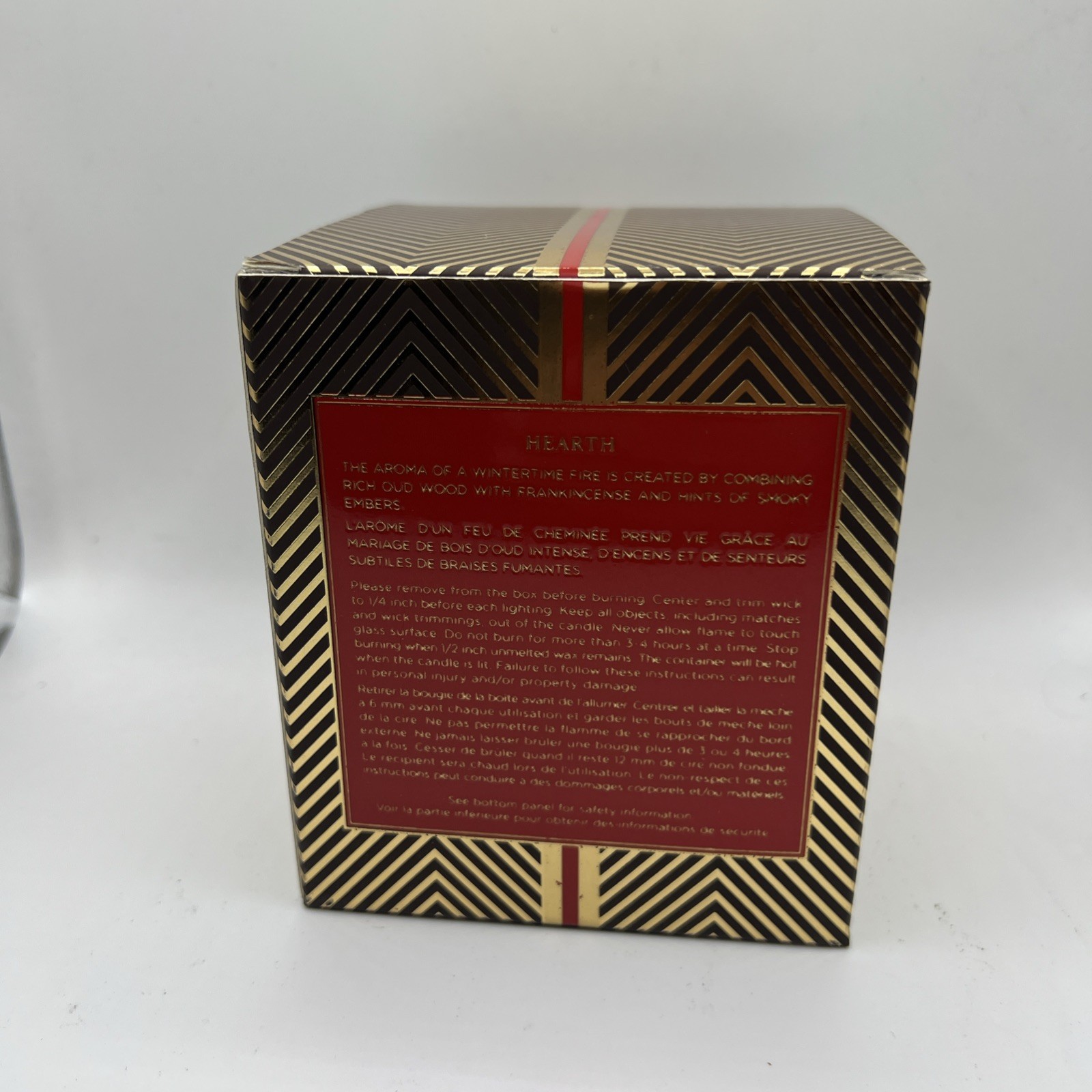 NEST Fragrances New York Scented Candle HEARTH Full Size – 8.1 0z / 230 g New