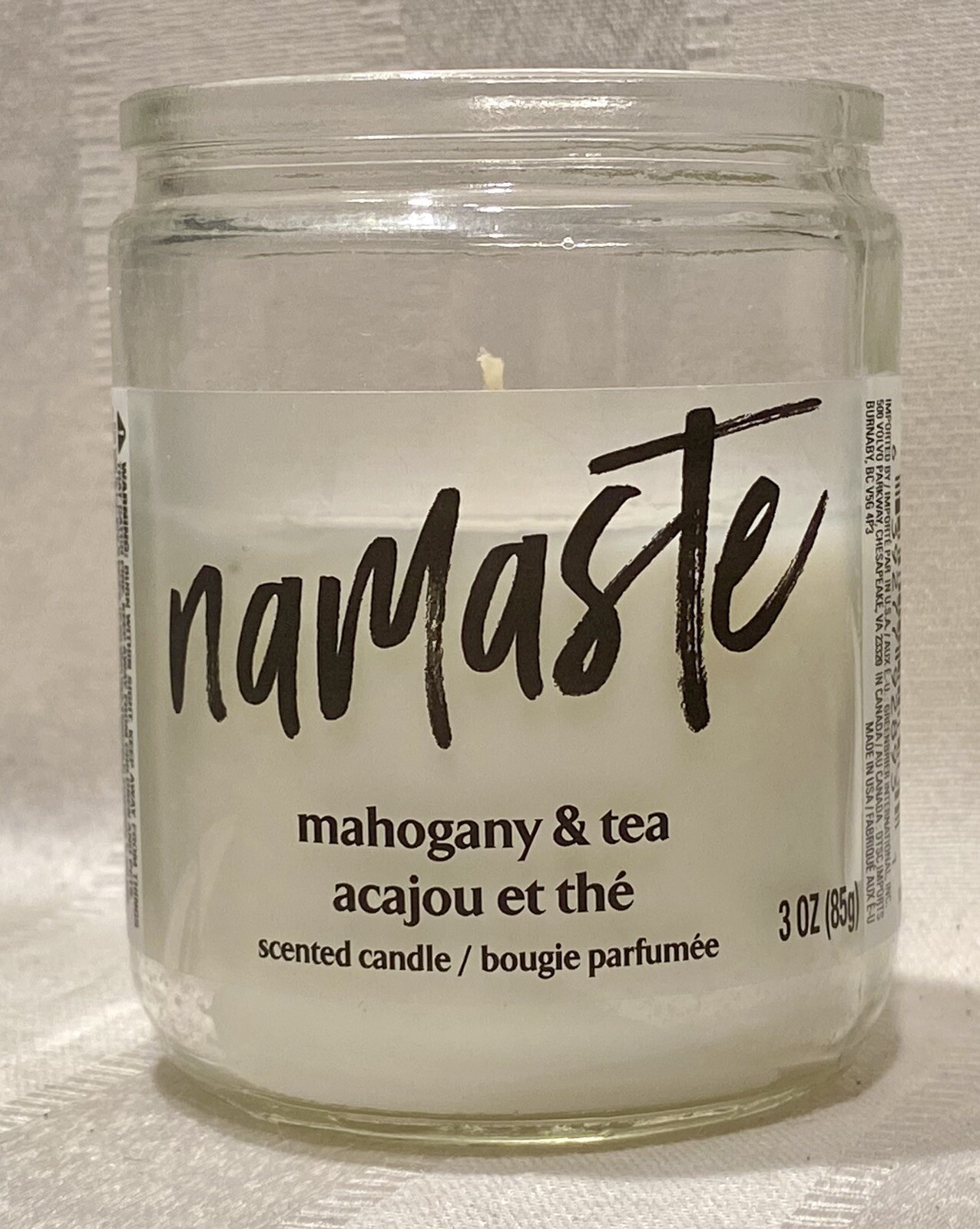 SALE Meditation/Yoga Set Namaste Candle Journal Box Incense Cleansing Cups NEW
