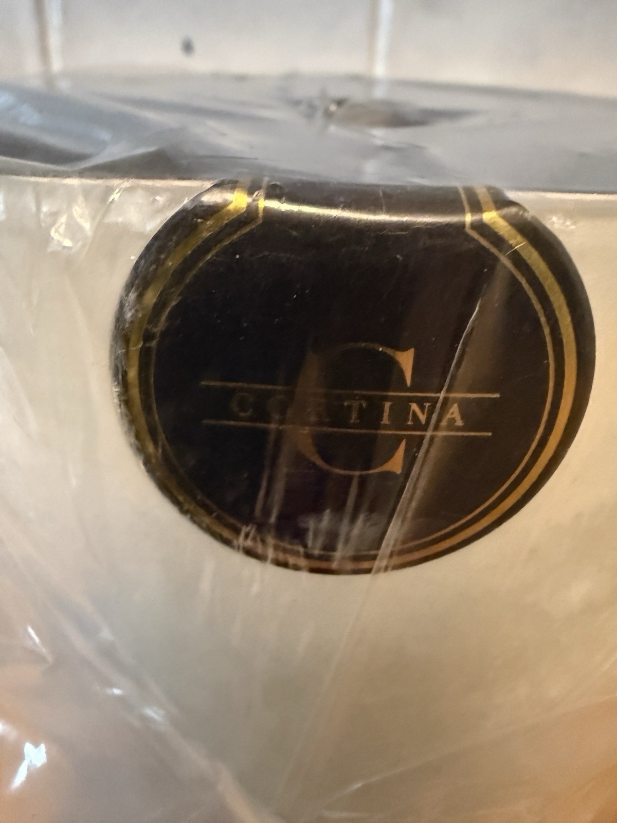Cortina Candle Tobacco Flower Scented Candle 48 Oz. Medium 120 Hours Burn New