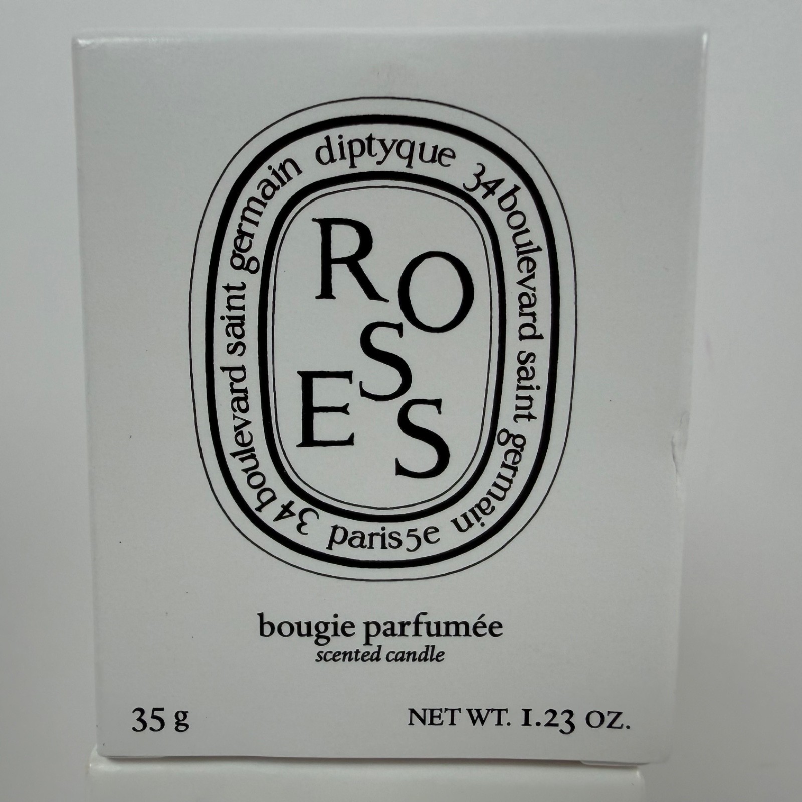 Diptyque Mini Candle Set of 3 Baies, Tubereuse, Roses 35g Each New Unburned