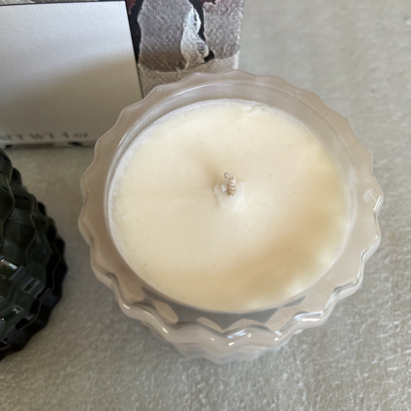AUDEN LUEUR HOLIDAY CANDLE TRIO (3) Coconut & Soy Blend Mini Scented Candles