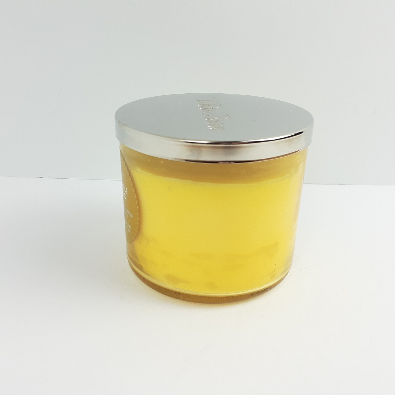 White Barn Pineapple Mango Scented 3 Wick Candle Burns 25-45 Hrs 14.5oz Fruit