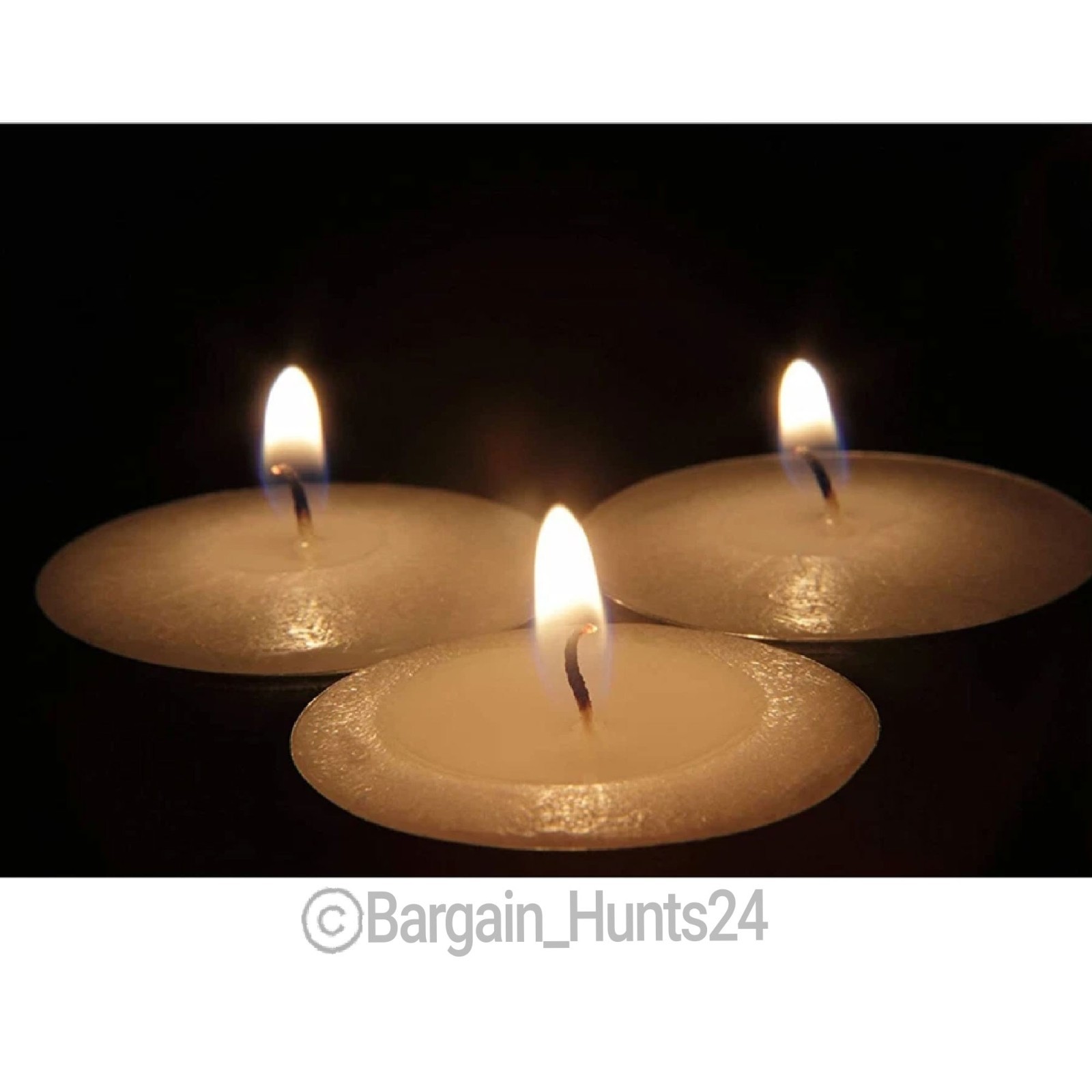30 Count Scented & Unscented Tealight Candles Long Lasting Aromatherapy Candles