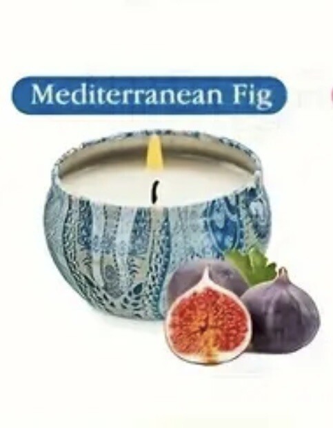 Smokeless Mini Candle-Mediterranean Fig