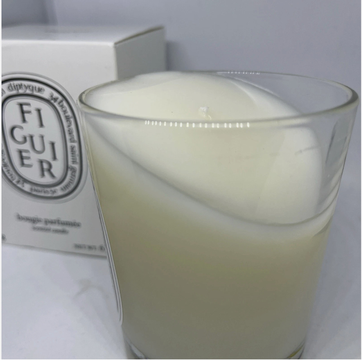 Diptyque Figuier Scented Candle 6.5oz *Melted Wax*