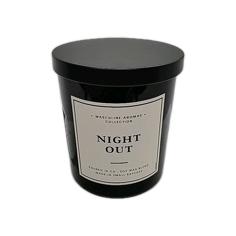 LEOBEN CO Night Out Masculine Aromas Collection 1 Wick 9oz Vegan Soy Wax USA