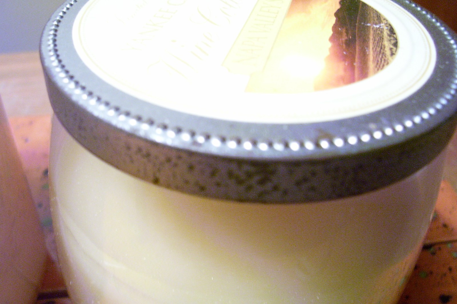 yankee candle 1-22oz JAR & 1-10oz JAR NAPA VALLEY SUN